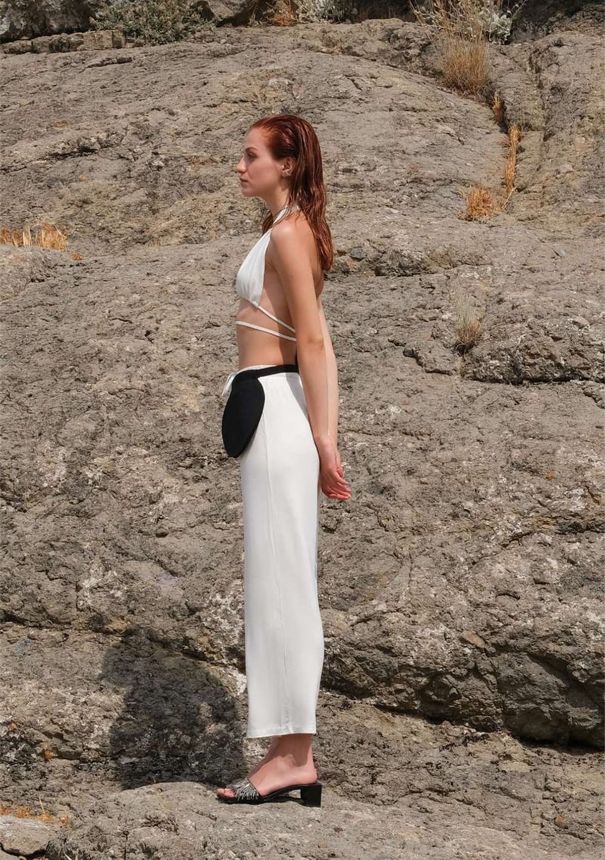 Tiny-Siyah Yuvarlak Bel Çantası-Bel Çantası-2-Milagron.com