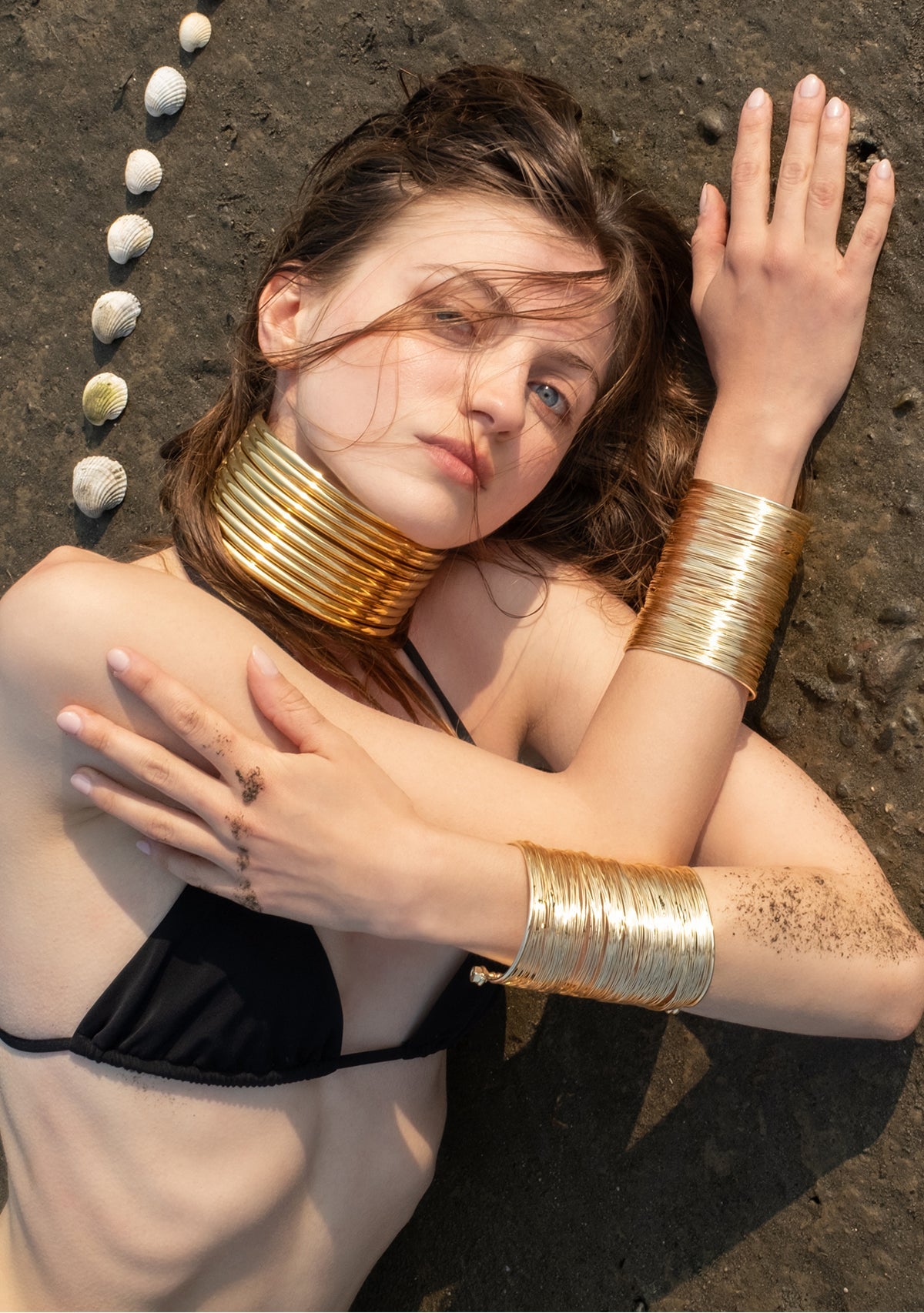 Tiny-Siyah üçgen İpli Bikini üstü-Bikini + Mayo-3-Milagron.com