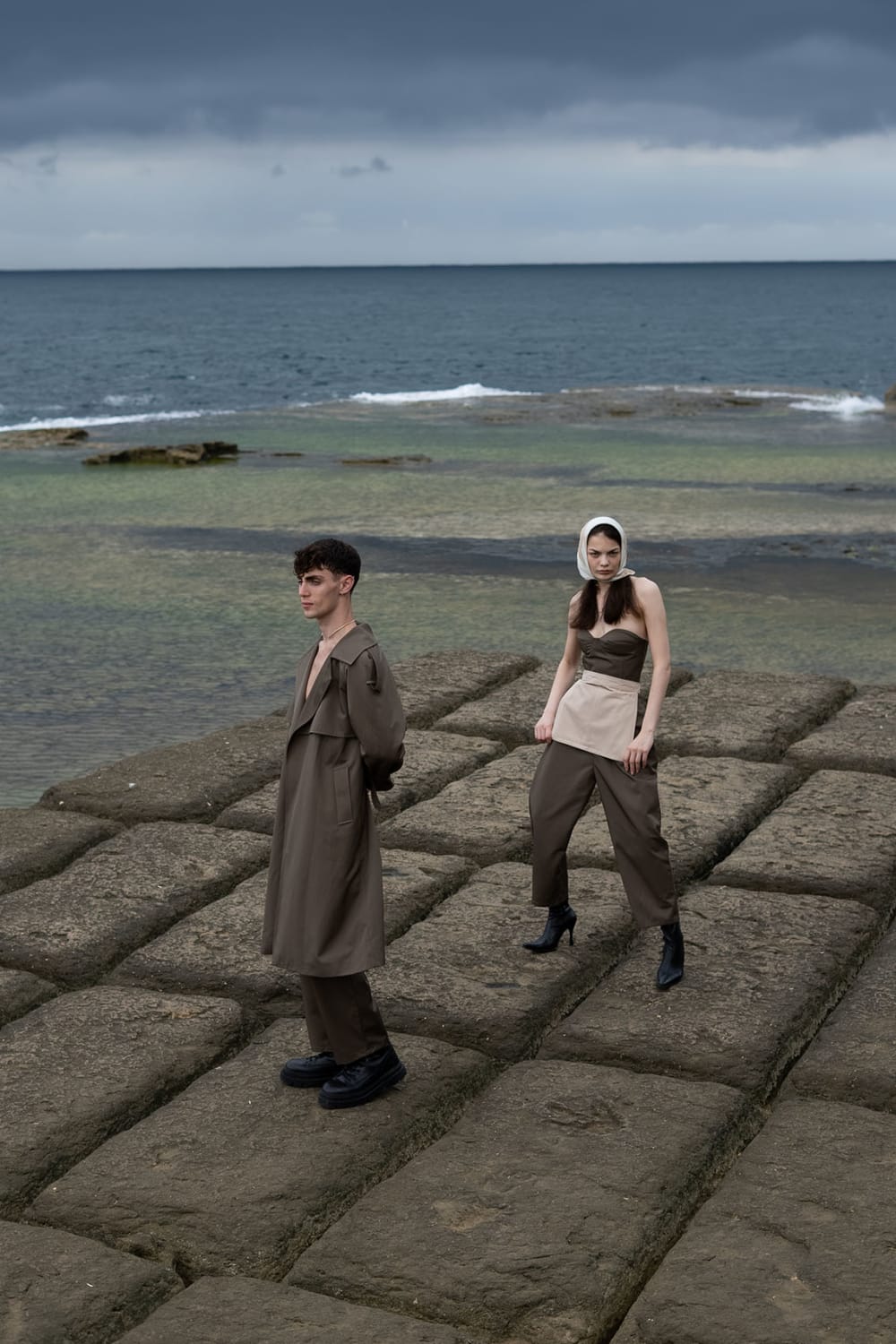 Tiny-Yeşil Kalın Pantolon-Kumaş Pantolon-1-Milagron.com