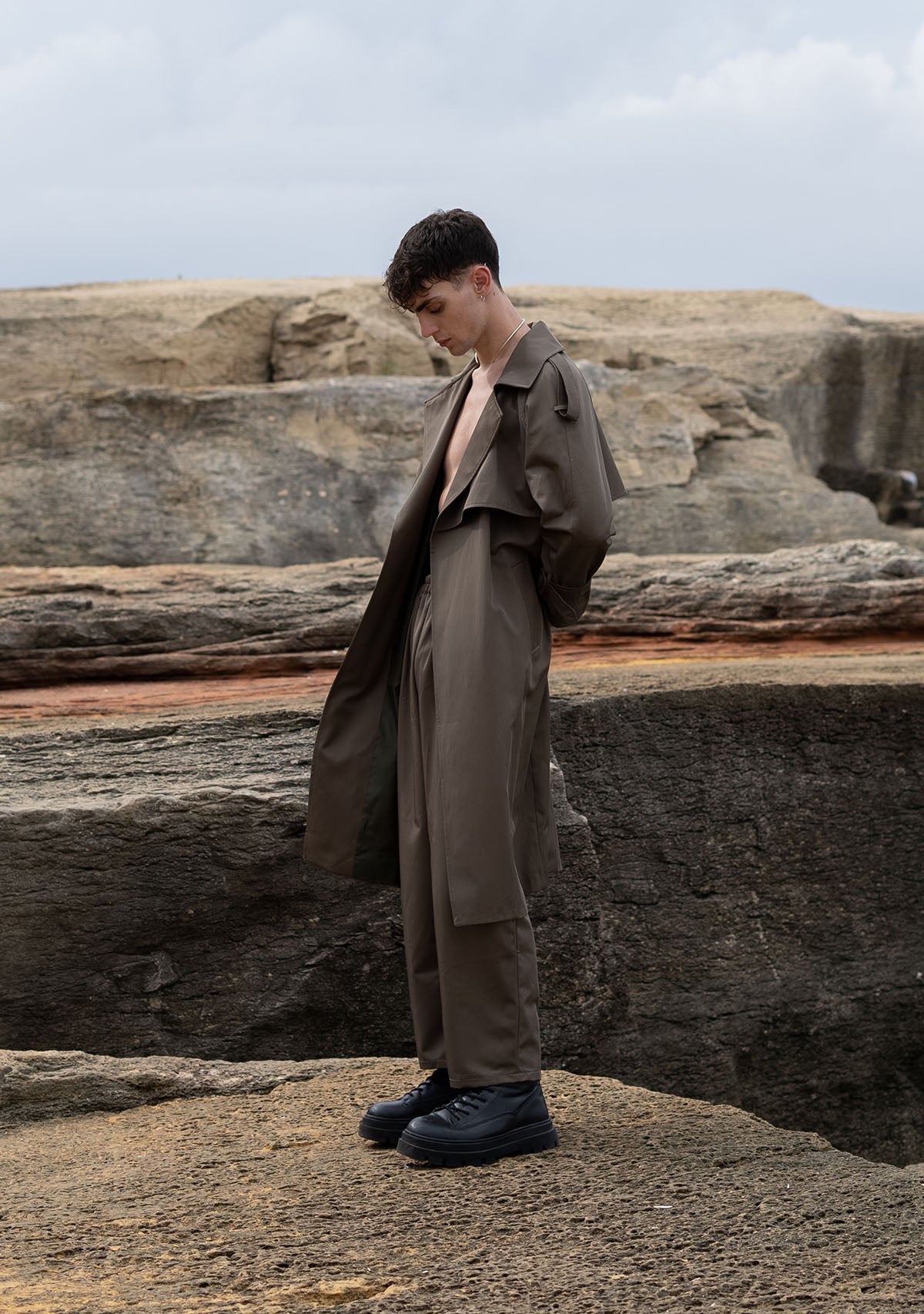 Tiny-Yeşil Kalın Pantolon-Kumaş Pantolon-10-Milagron.com