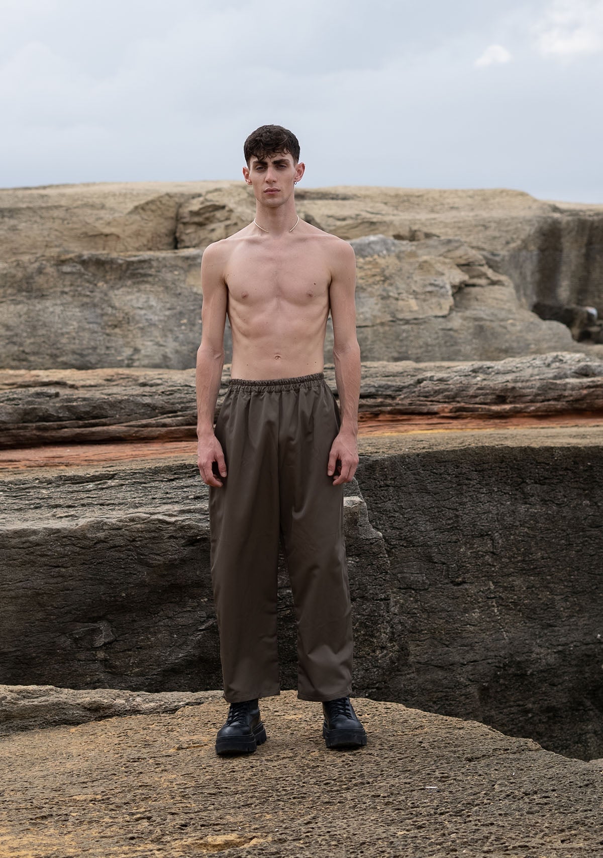 Tiny-Yeşil Kalın Pantolon-Kumaş Pantolon-2-Milagron.com