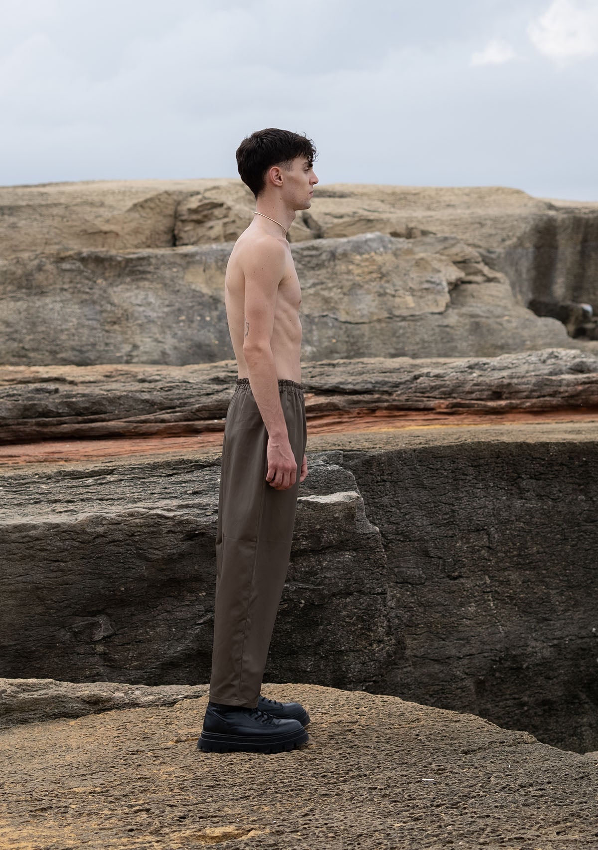 Tiny-Yeşil Kalın Pantolon-Kumaş Pantolon-5-Milagron.com