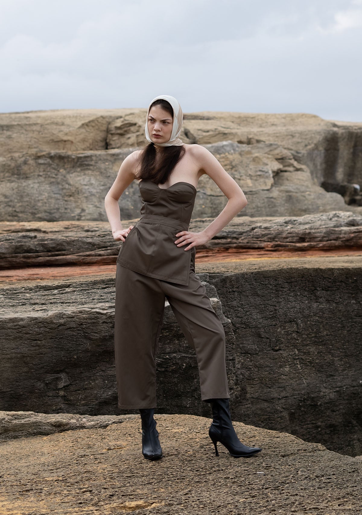 Tiny-Yeşil Kalın Pantolon-Kumaş Pantolon-8-Milagron.com