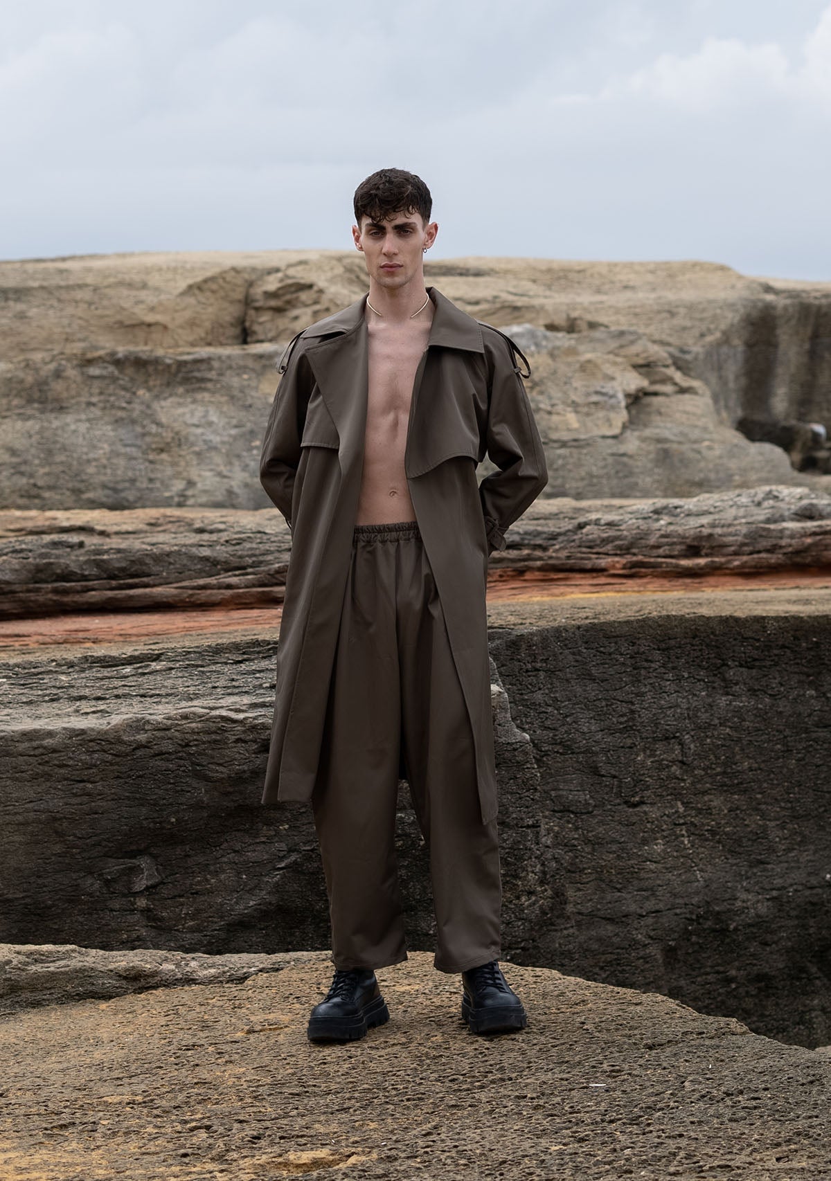 Tiny-Yeşil Kalın Pantolon-Kumaş Pantolon-9-Milagron.com