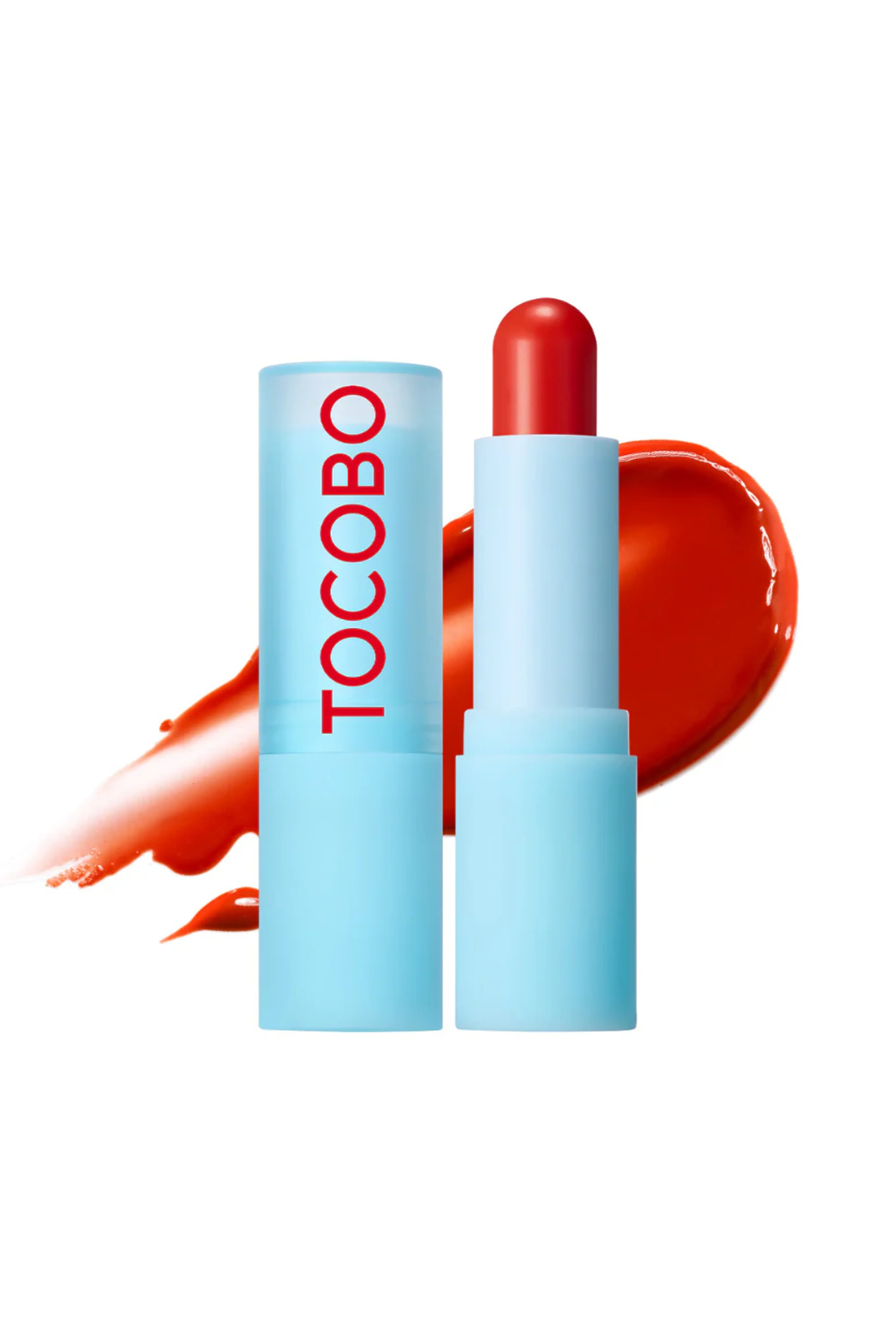 Tocobo-Tocobo Glass Tinted Lip Balm 013 Tangerine Red 19gr Peeling Etkili & Parlatıcı Vegan Lip Balm-Lip Balm-2-Milagron.com