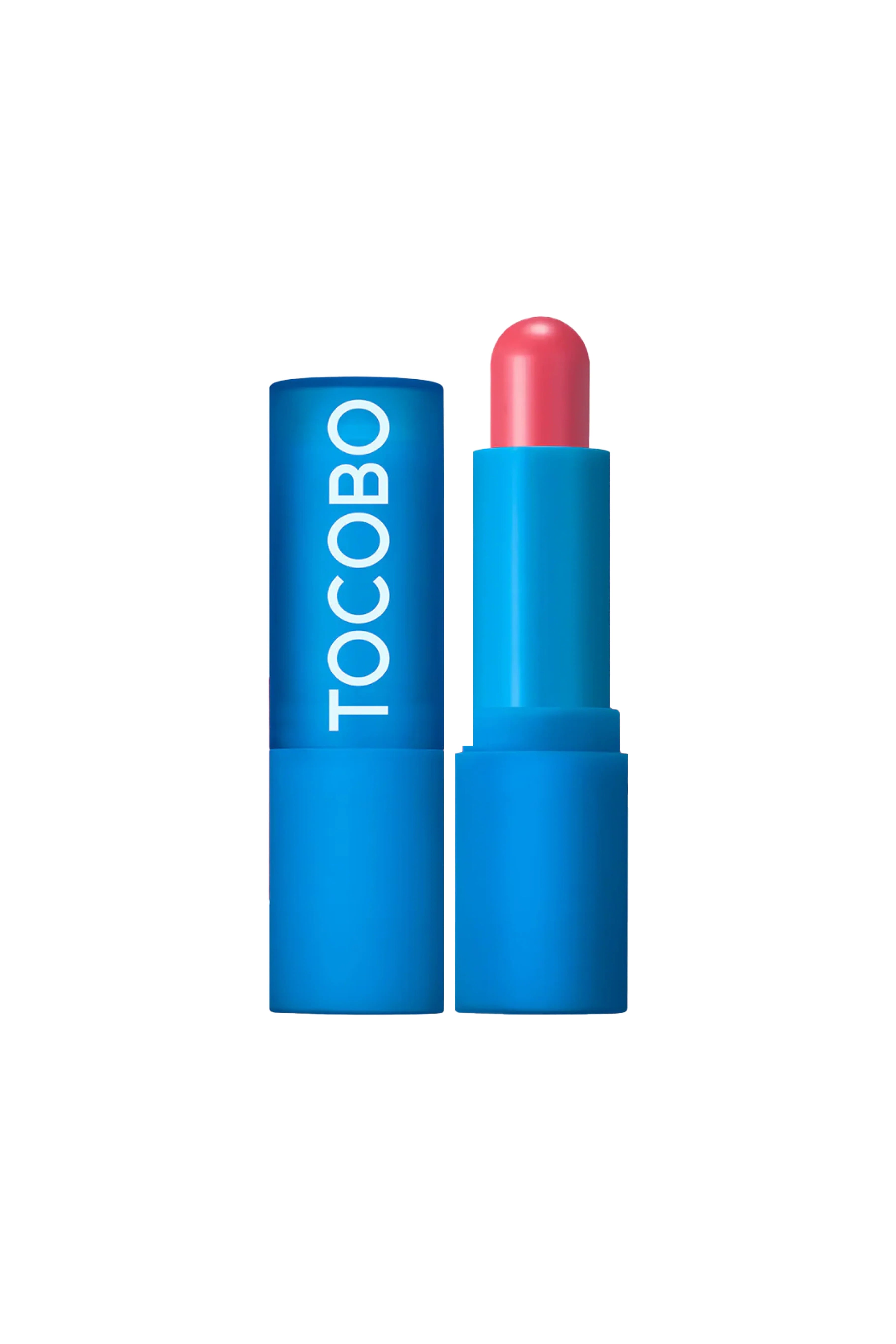 Tocobo-Tocobo Powder Cream Lip Balm 032 Rose Petal 19gr Mat & Pudra Bitişli Vegan Lip Balm-Lip Balm-1-Milagron.com