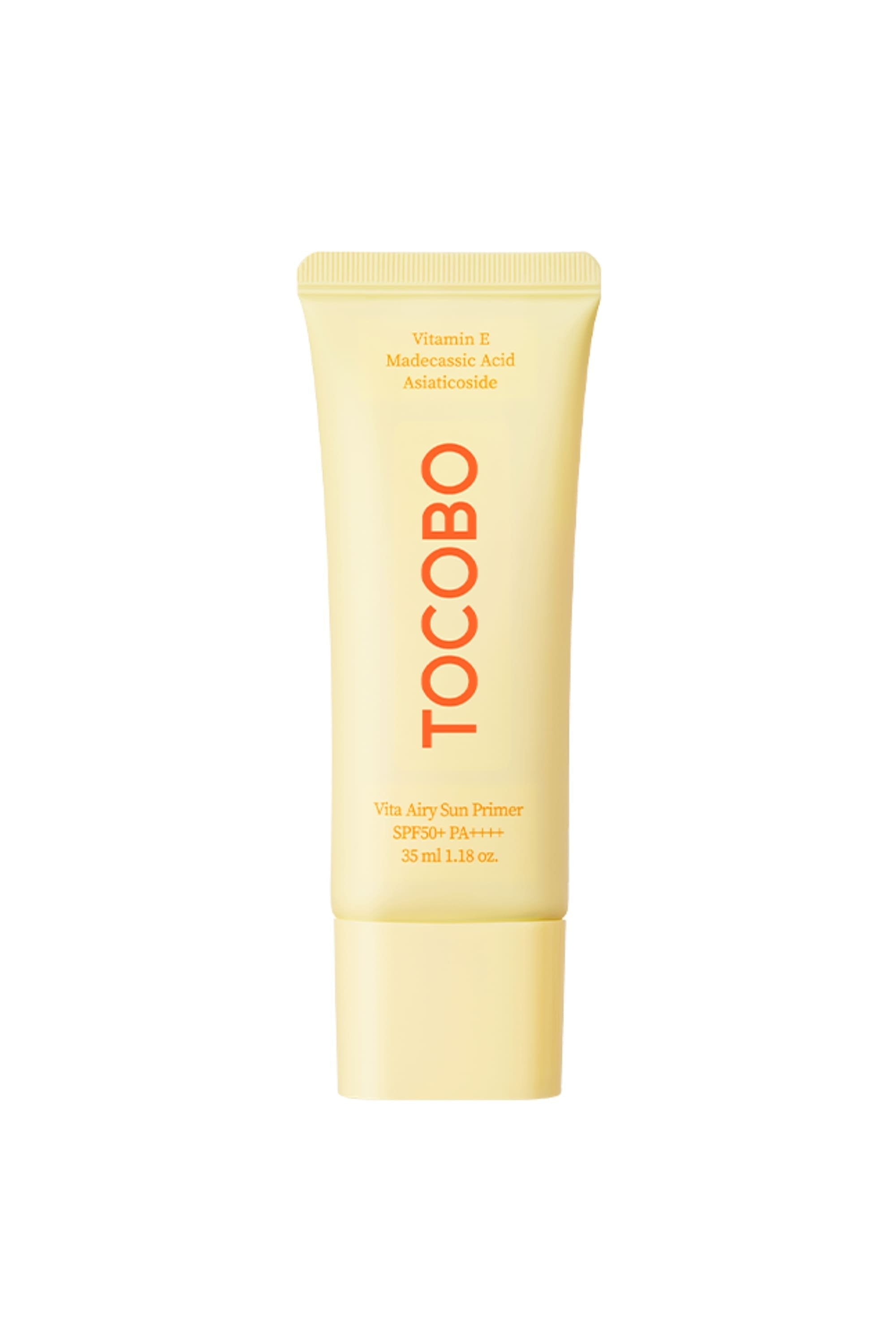 Tocobo Vita Airy Sun Primer Spf50+ Pa++++ 35Ml - Makyaj Bazı & Gözenek Blur Etkili Vegan Güneş Koruyucu