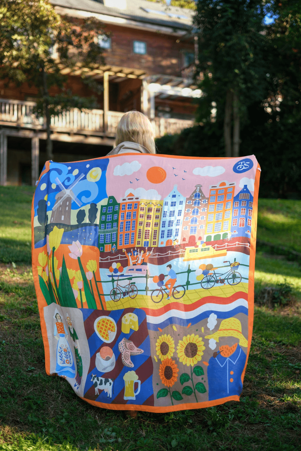 Tos With Us-Amsterdam Modal Şal-Şal & Fular-5-Milagron.com