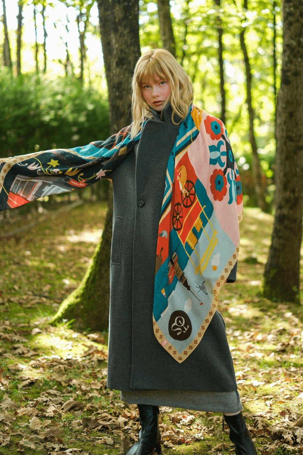 Tos With Us-İstanbul Modal Şal-Şal & Fular-3-Milagron.com