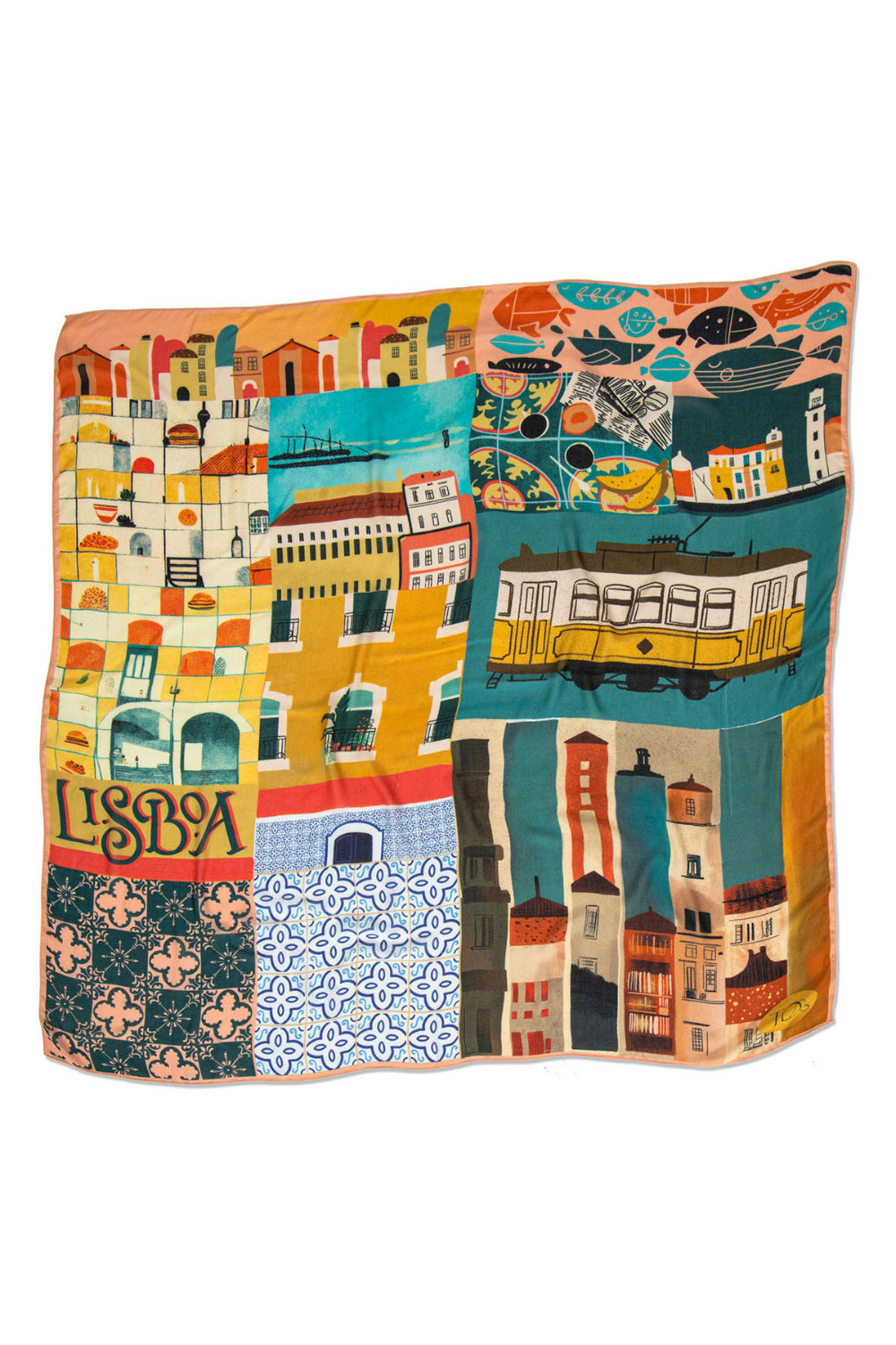 Tos With Us-Lisbon Modal Şal-Şal & Fular-4-Milagron.com