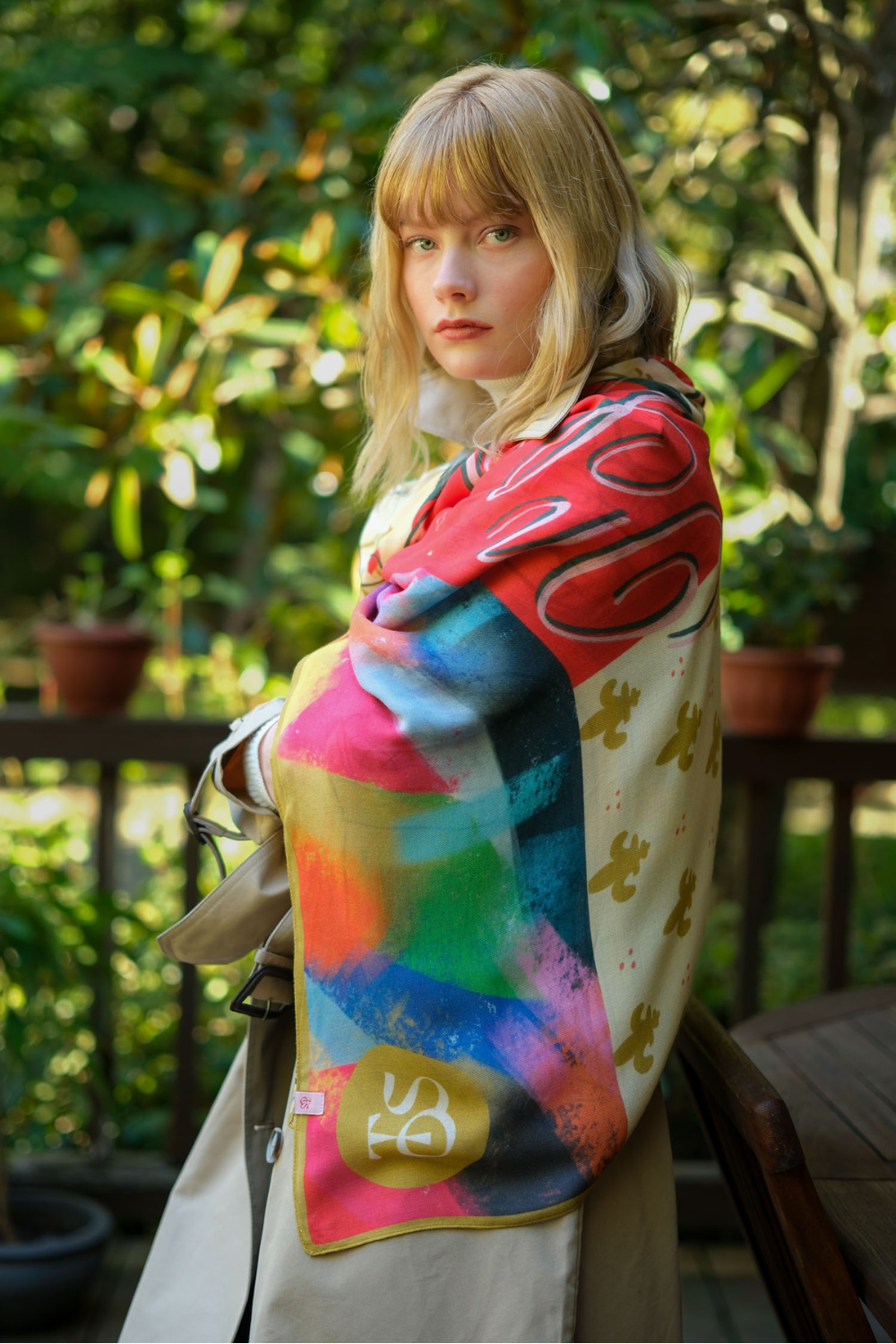 Tos With Us-Paris Modal Şal-Şal & Fular-3-Milagron.com