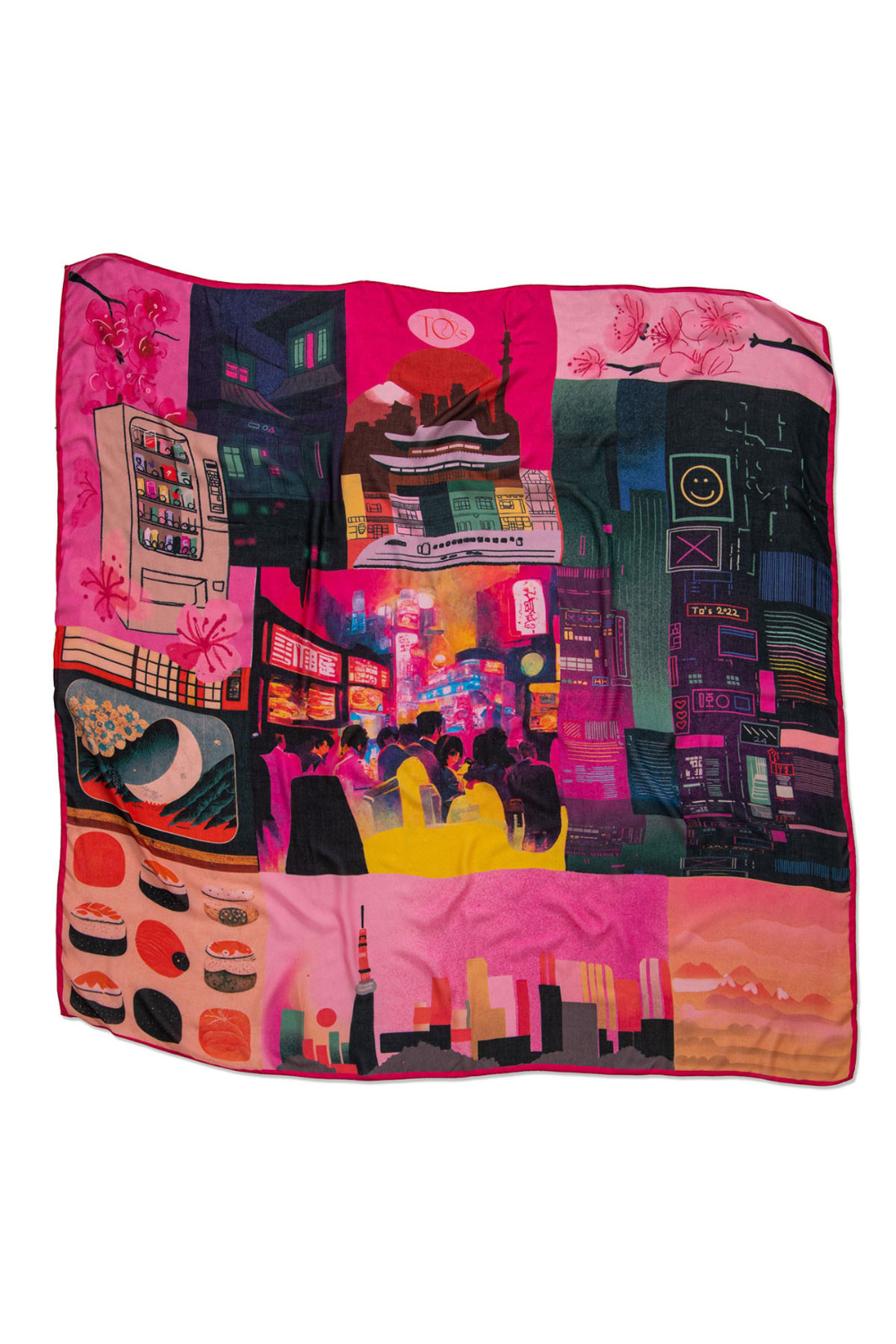 Tos With Us-Tokyo Modal Şal-Şal & Fular-3-Milagron.com