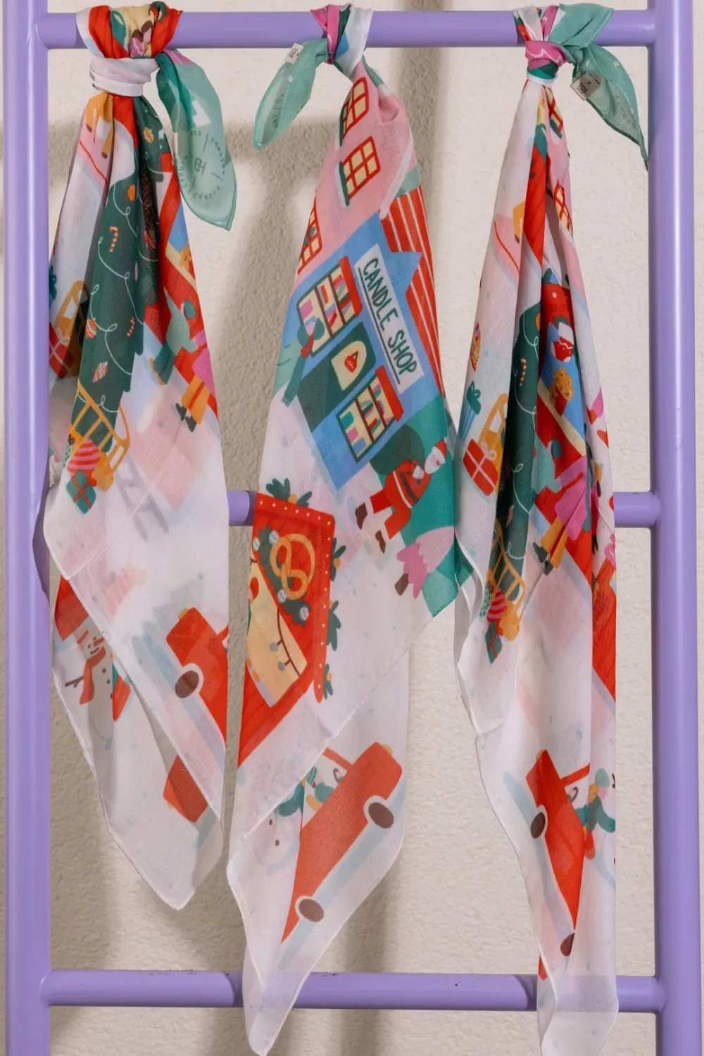 Tos With Us-To's With Us X Candle+friends Fular-Şal & Fular-1-Milagron.com