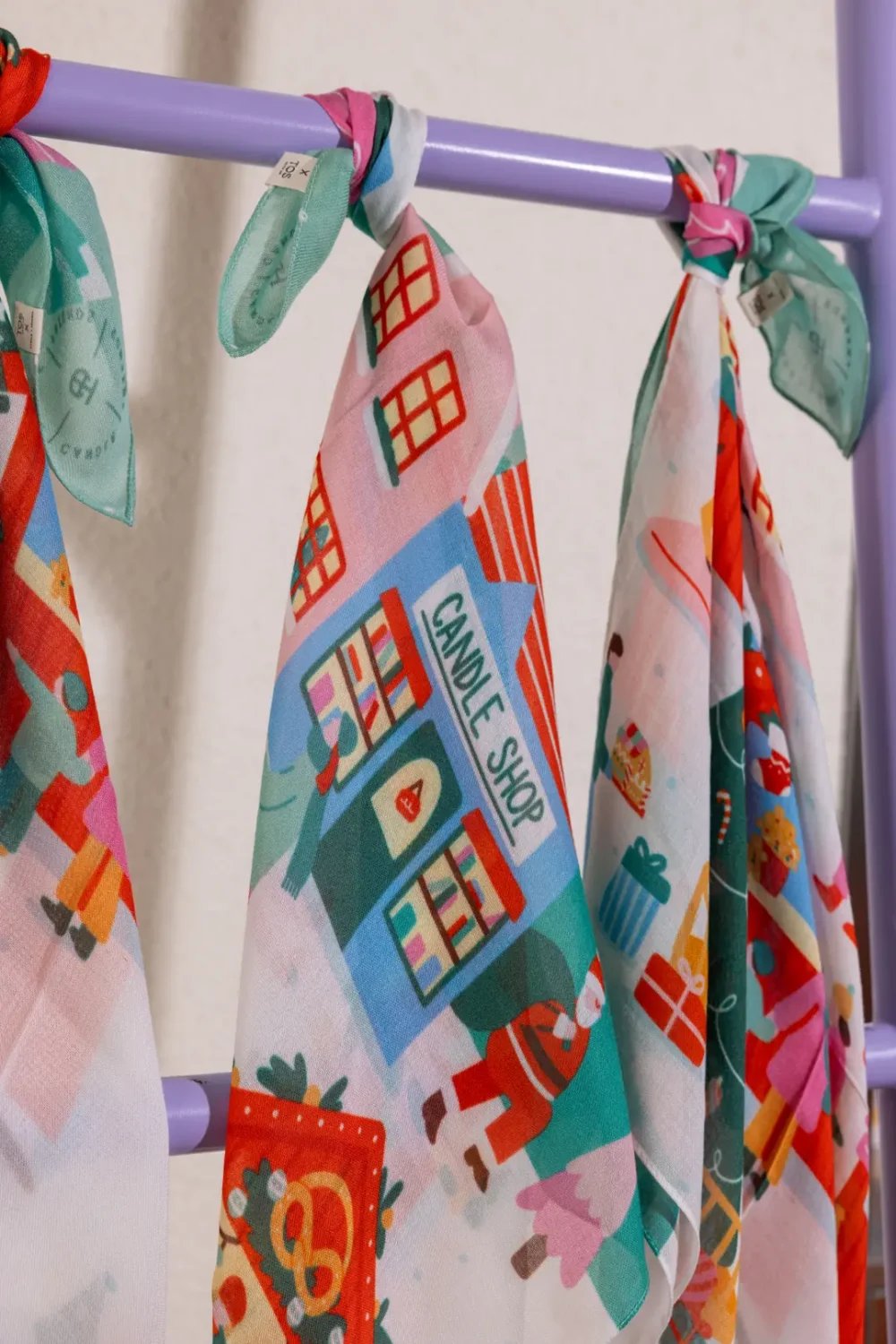 Tos With Us-To's With Us X Candle+friends Fular-Şal & Fular-6-Milagron.com