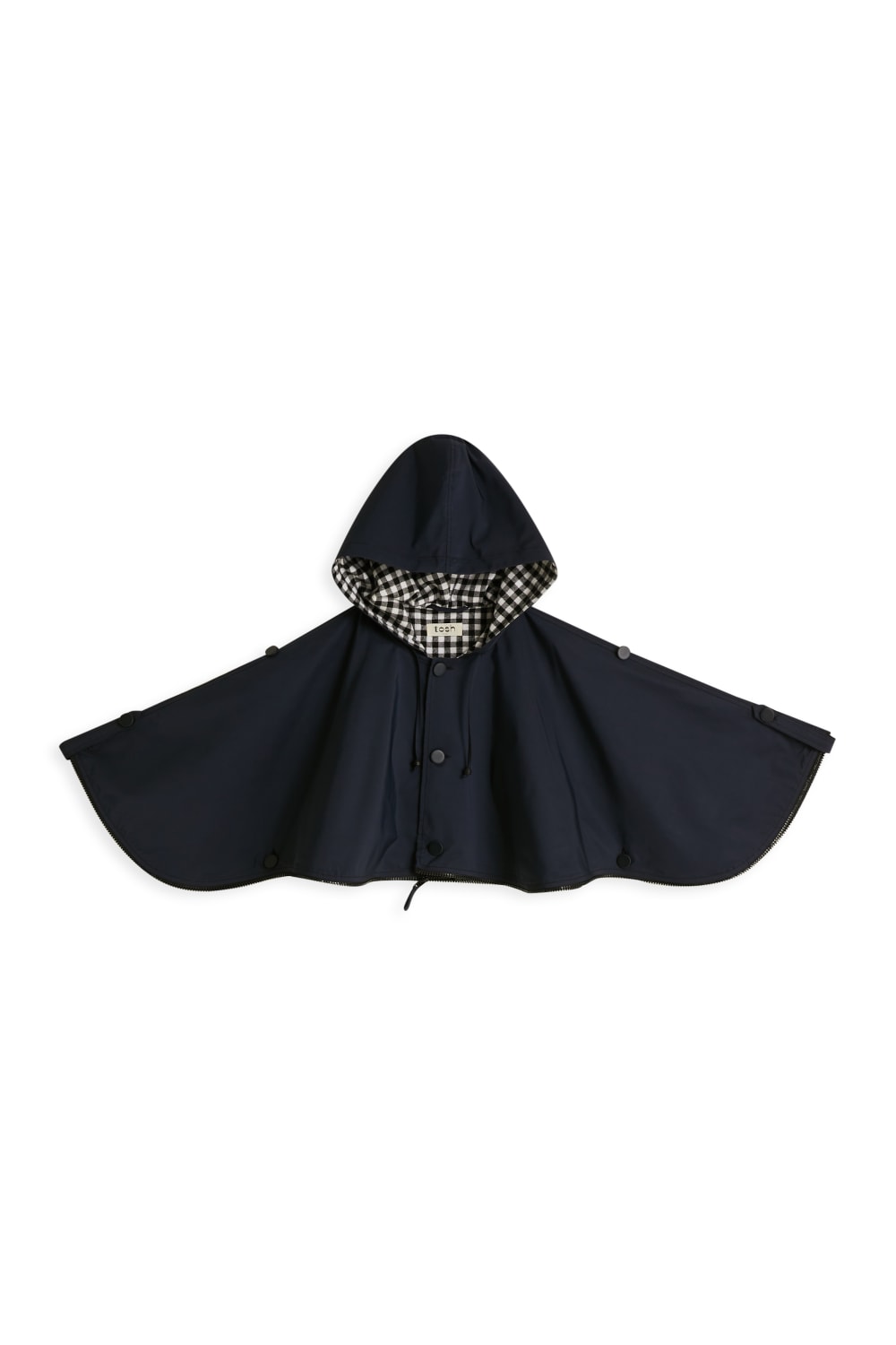 Tosh Workshop-Unisex Suya Dayanıklı Dönüştürülebilir Pelerin Mont-Mont-3-Milagron.com