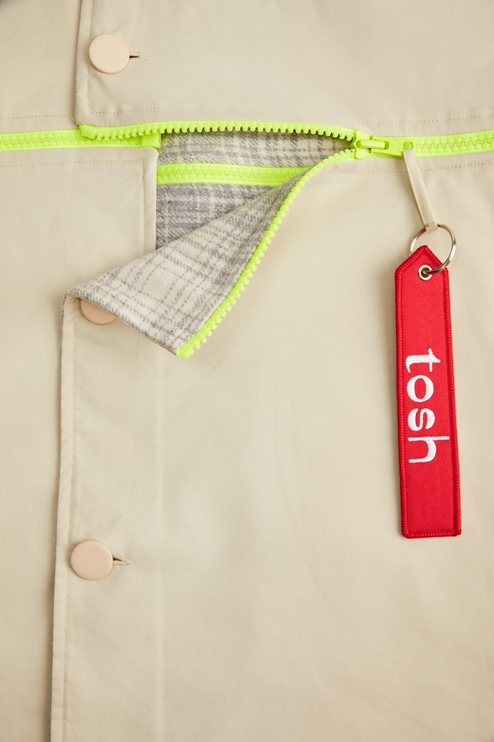 Tosh Workshop-Unisex Suya Dayanıklı Dönüştürülebilir Pelerin Mont-Yağmurluk-2-Milagron.com