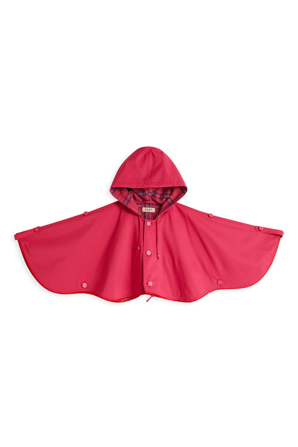 Tosh Workshop-Unisex Suya Dayanıklı Dönüştürülebilir Pelerin Mont-Yağmurluk-3-Milagron.com