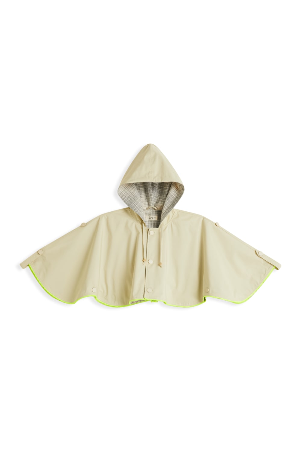 Tosh Workshop-Unisex Suya Dayanıklı Dönüştürülebilir Pelerin Mont-Yağmurluk-3-Milagron.com