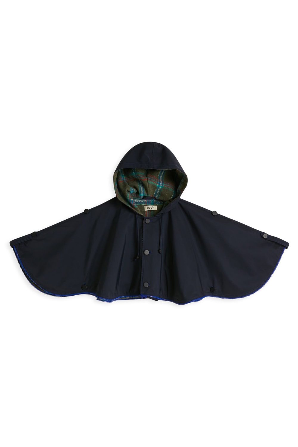 Tosh Workshop-Unisex Suya Dayanıklı Dönüştürülebilir Pelerin Mont-Yağmurluk-3-Milagron.com