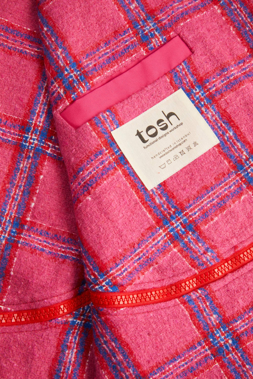 Tosh Workshop-Unisex Suya Dayanıklı Dönüştürülebilir Pelerin Mont-Yağmurluk-4-Milagron.com