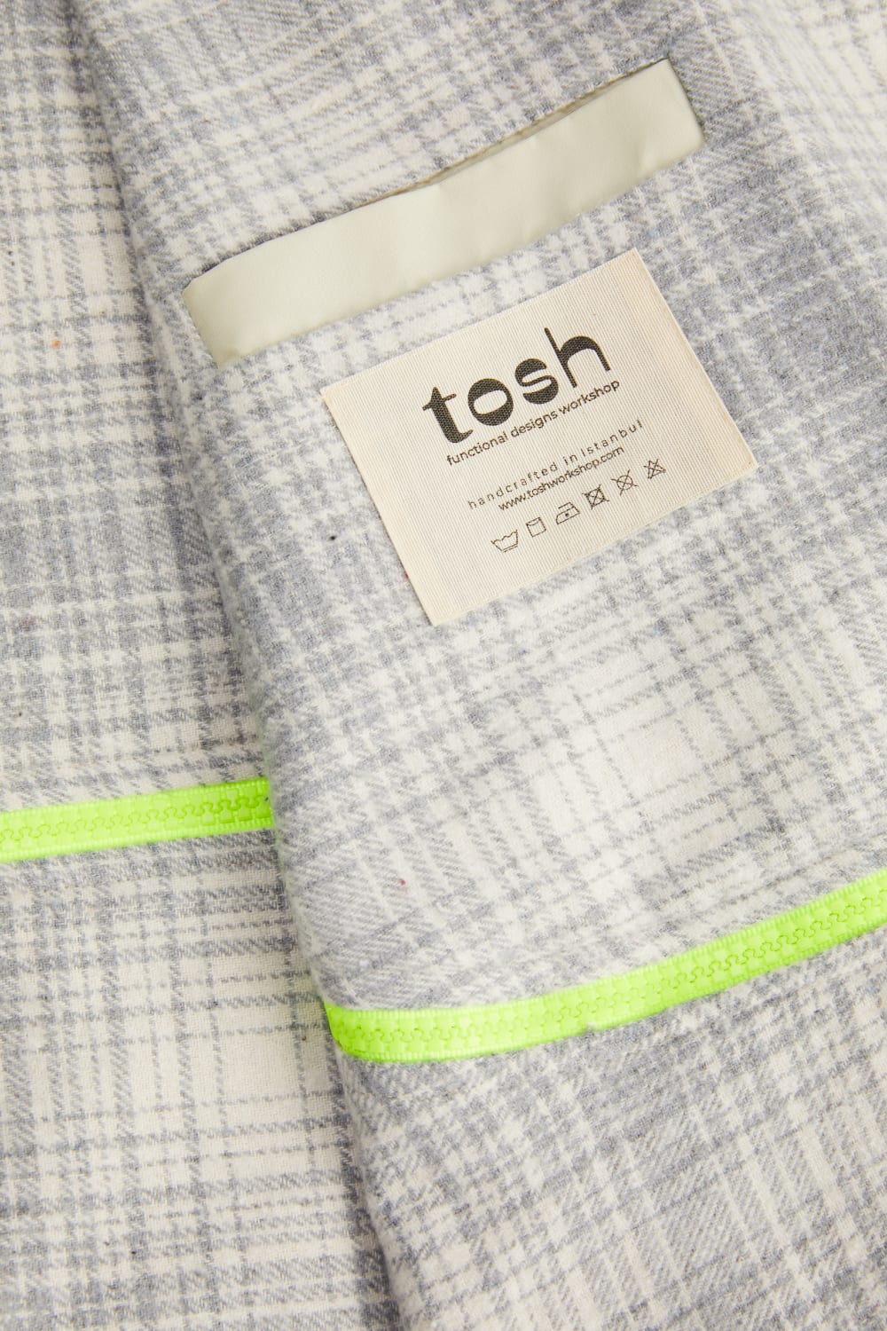 Tosh Workshop-Unisex Suya Dayanıklı Dönüştürülebilir Pelerin Mont-Yağmurluk-4-Milagron.com