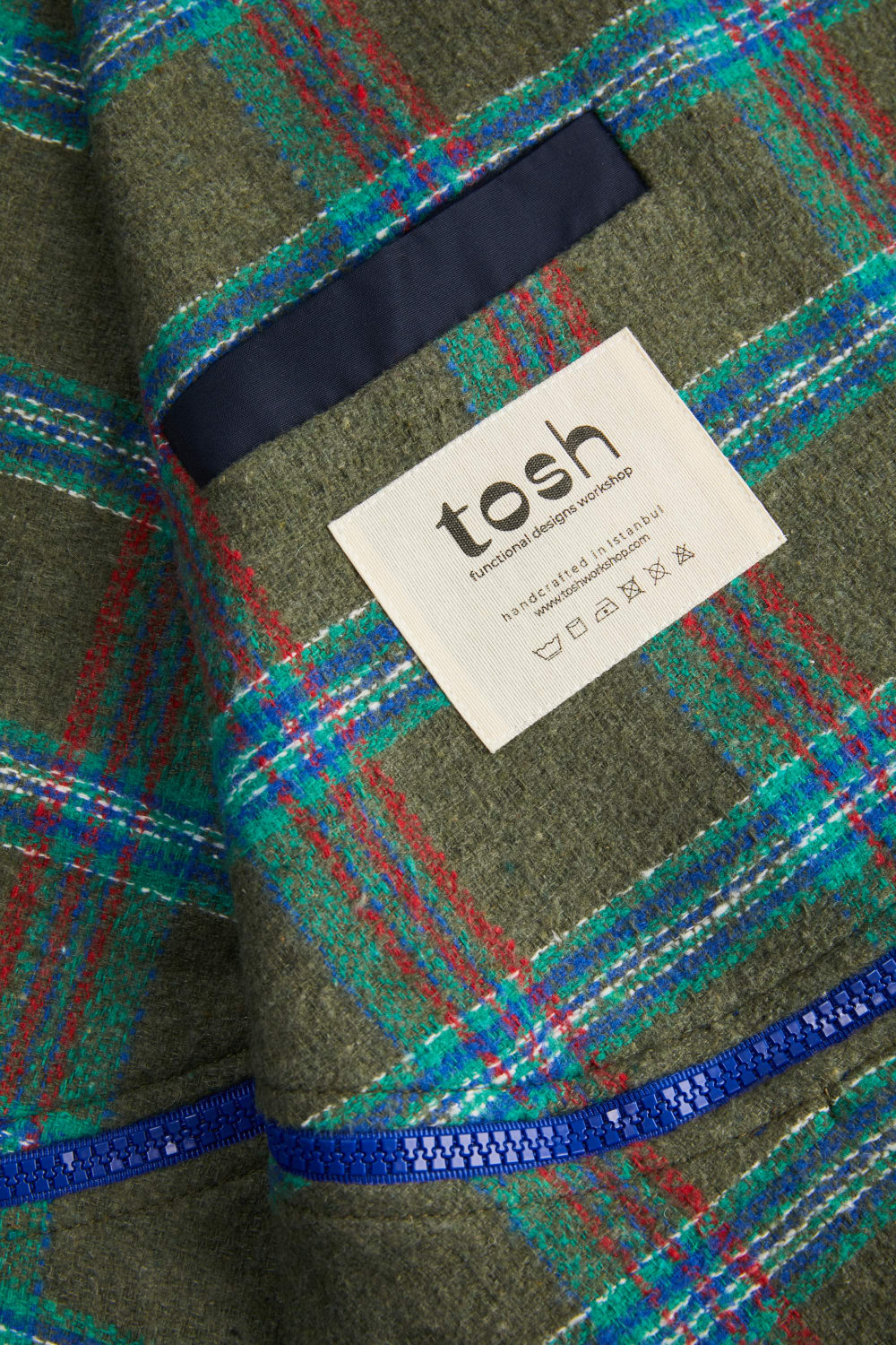 Tosh Workshop-Unisex Suya Dayanıklı Dönüştürülebilir Pelerin Mont-Yağmurluk-4-Milagron.com