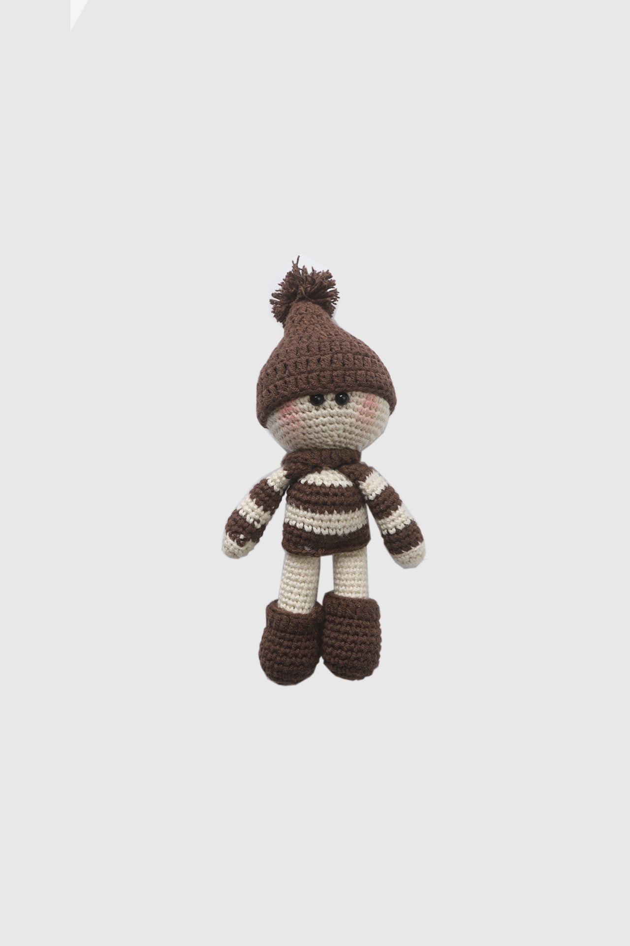 Totzee-Amigurumi Oyuncak Bebek Kahverengi-Amigurumi Oyuncak-1-Milagron.com