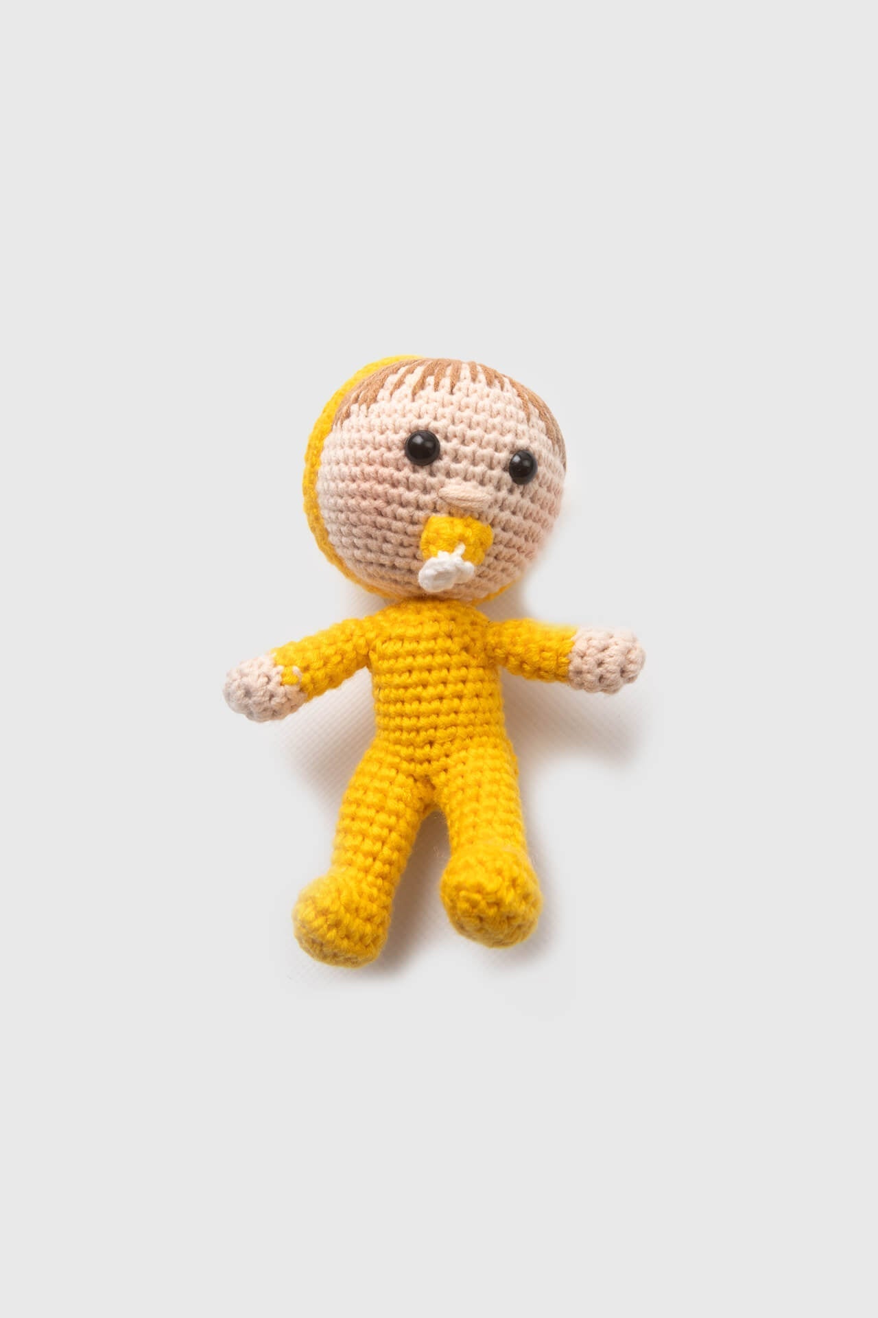 Totzee-Amigurumi Oyuncak Bebek Sarı-Amigurumi Oyuncak-1-Milagron.com