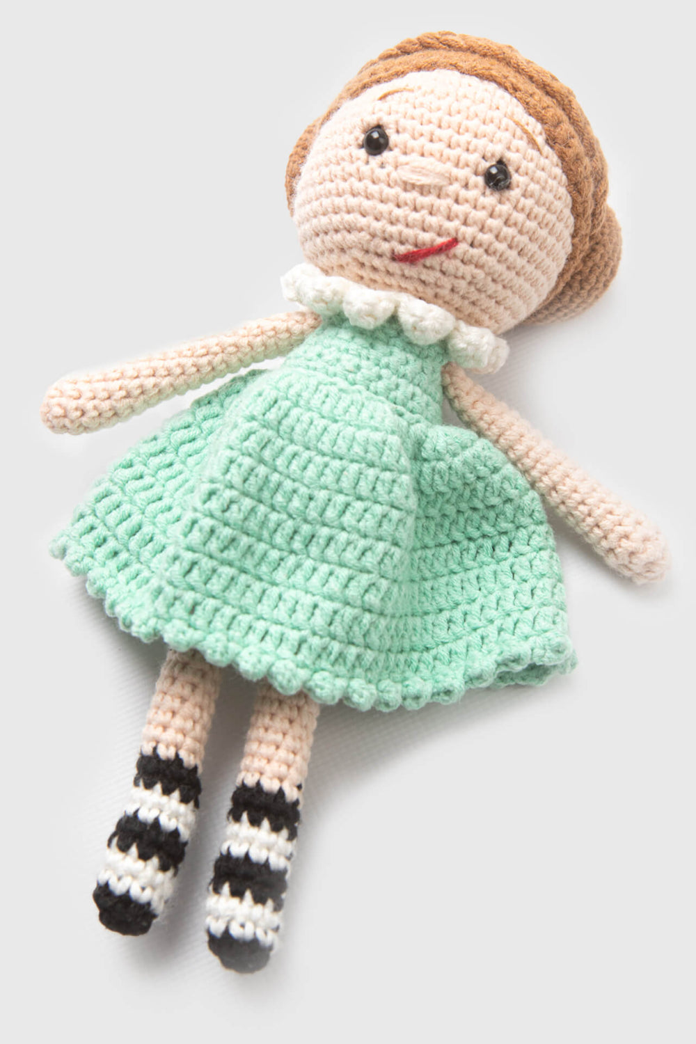 Totzee-Amigurumi Oyuncak Bebek Yeşil-Amigurumi Oyuncak-2-Milagron.com