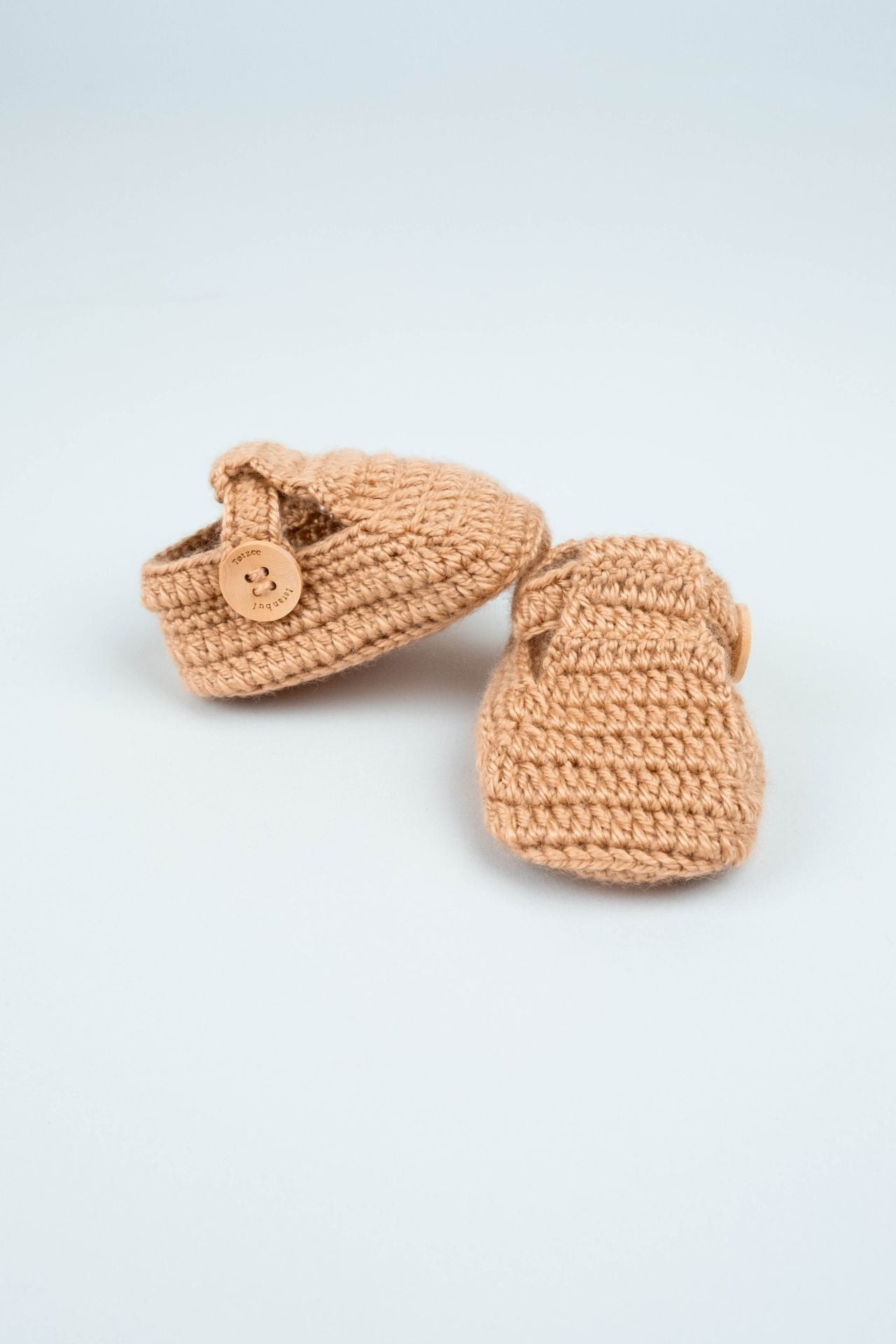 Totzee-Bantlı Patik Latte-Patik-2-Milagron.com