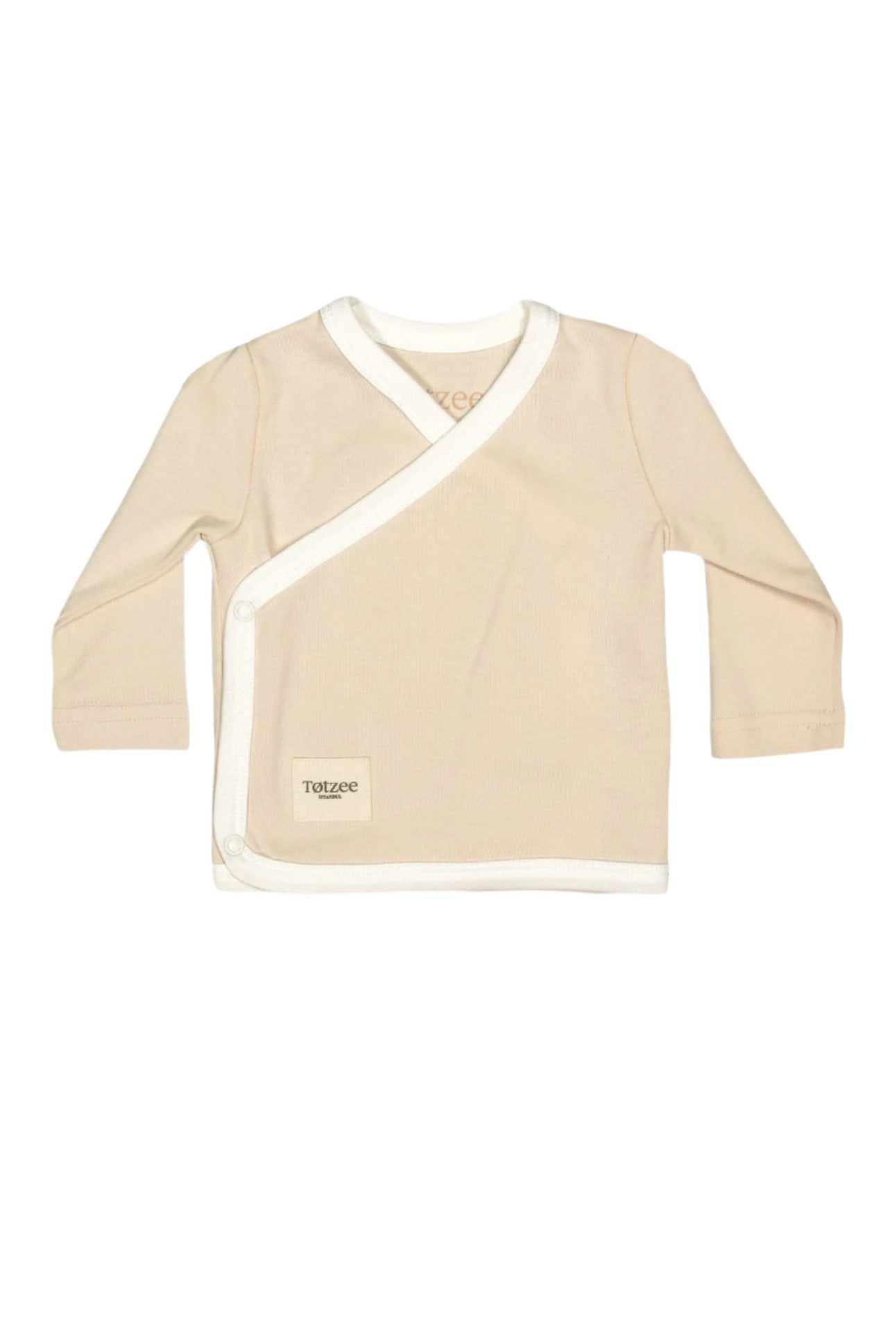 Totzee-Çıt Çıtlı Kruvaze Üst Kahve Köpüğü-Yenidoğan Seti-1-Milagron.com