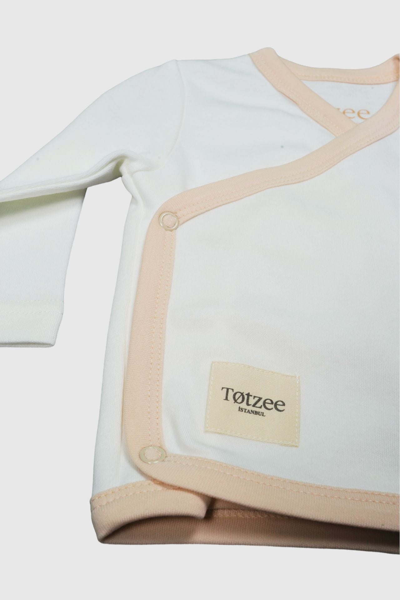 Totzee-Çıt Çıtlı Kruvaze Üst Süt Köpüğü-Yenidoğan Seti-3-Milagron.com