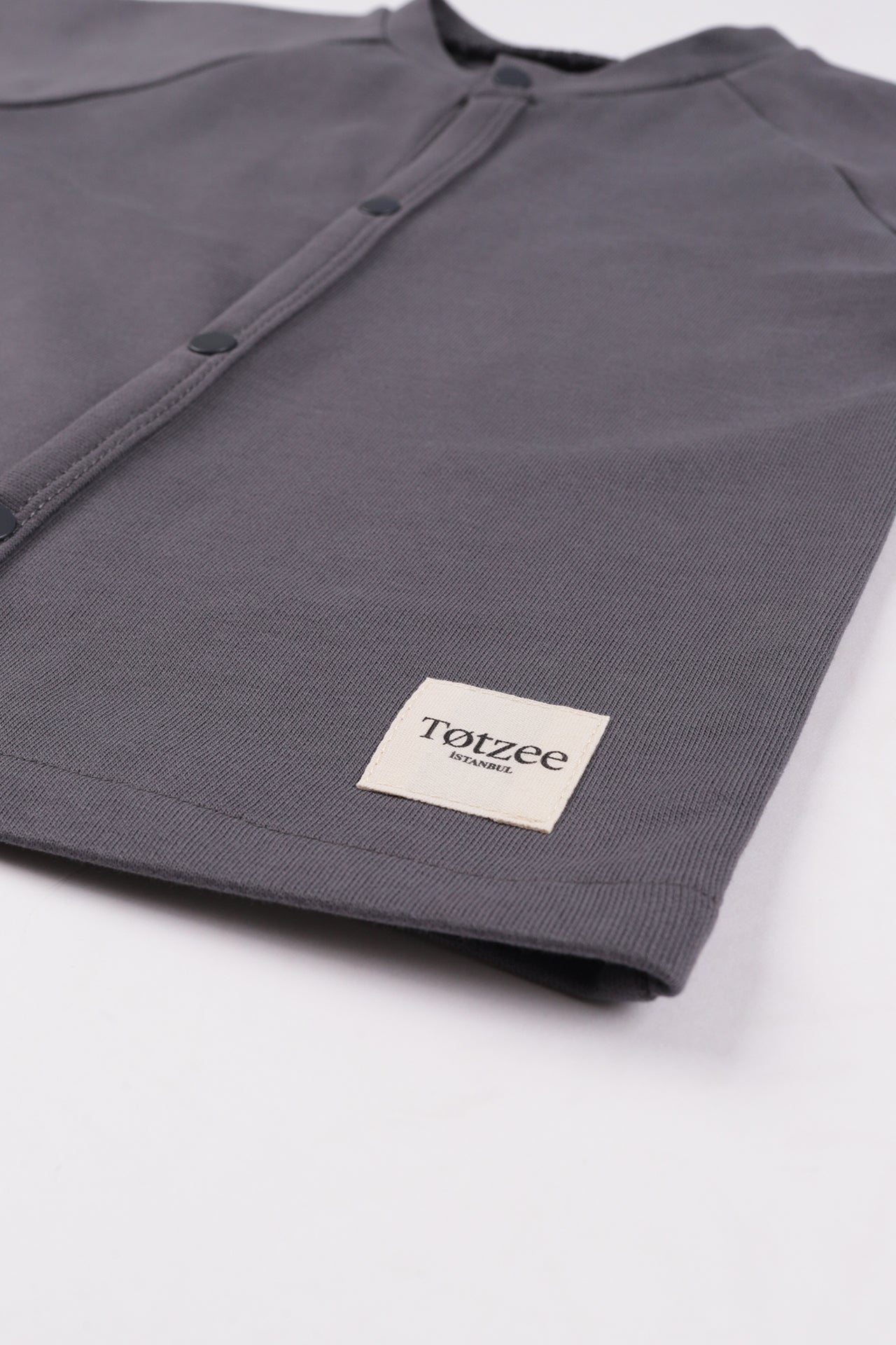 Totzee-Çıt Çıtlı Üst Antrasit Gri-Ceket-3-Milagron.com