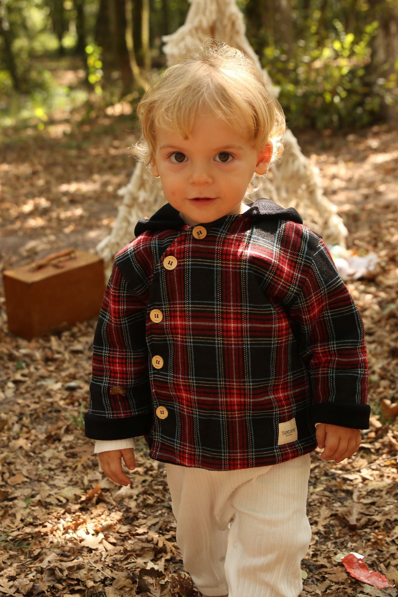 Totzee-Diagonal Mont Ekose Kırmızı & Siyah-Mont-2-Milagron.com