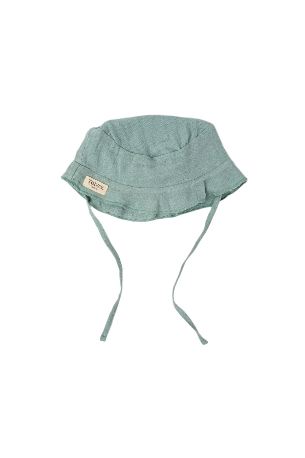 Totzee-Müslin Bucket Bağcıklı Şapka Camgöbeği-Şapka-1-Milagron.com