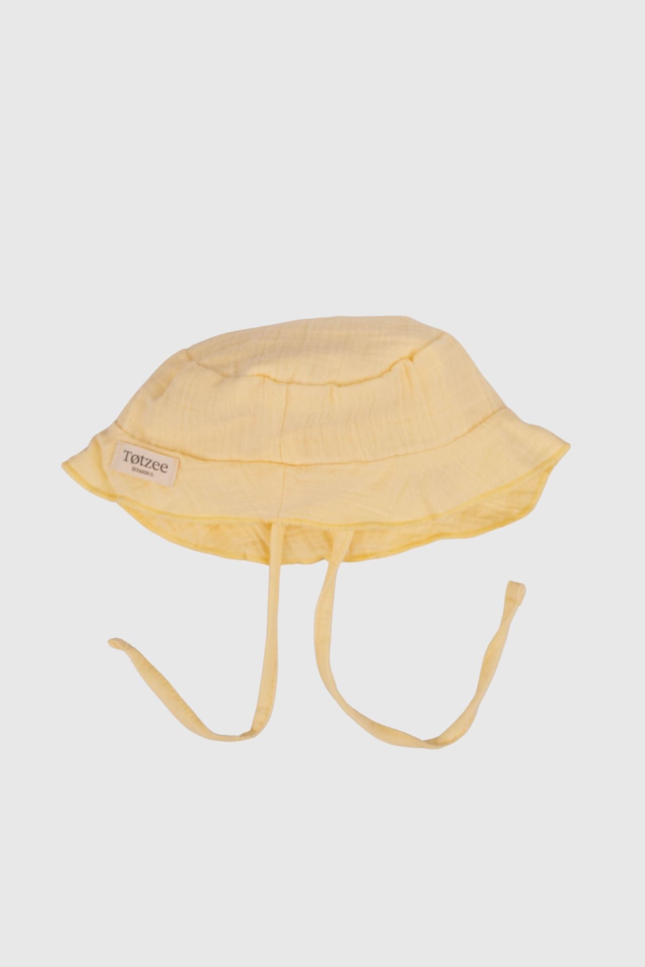 Totzee-Müslin Bucket Bağcıklı Şapka Yaz Işığı-Müslin Şapka-2-Milagron.com