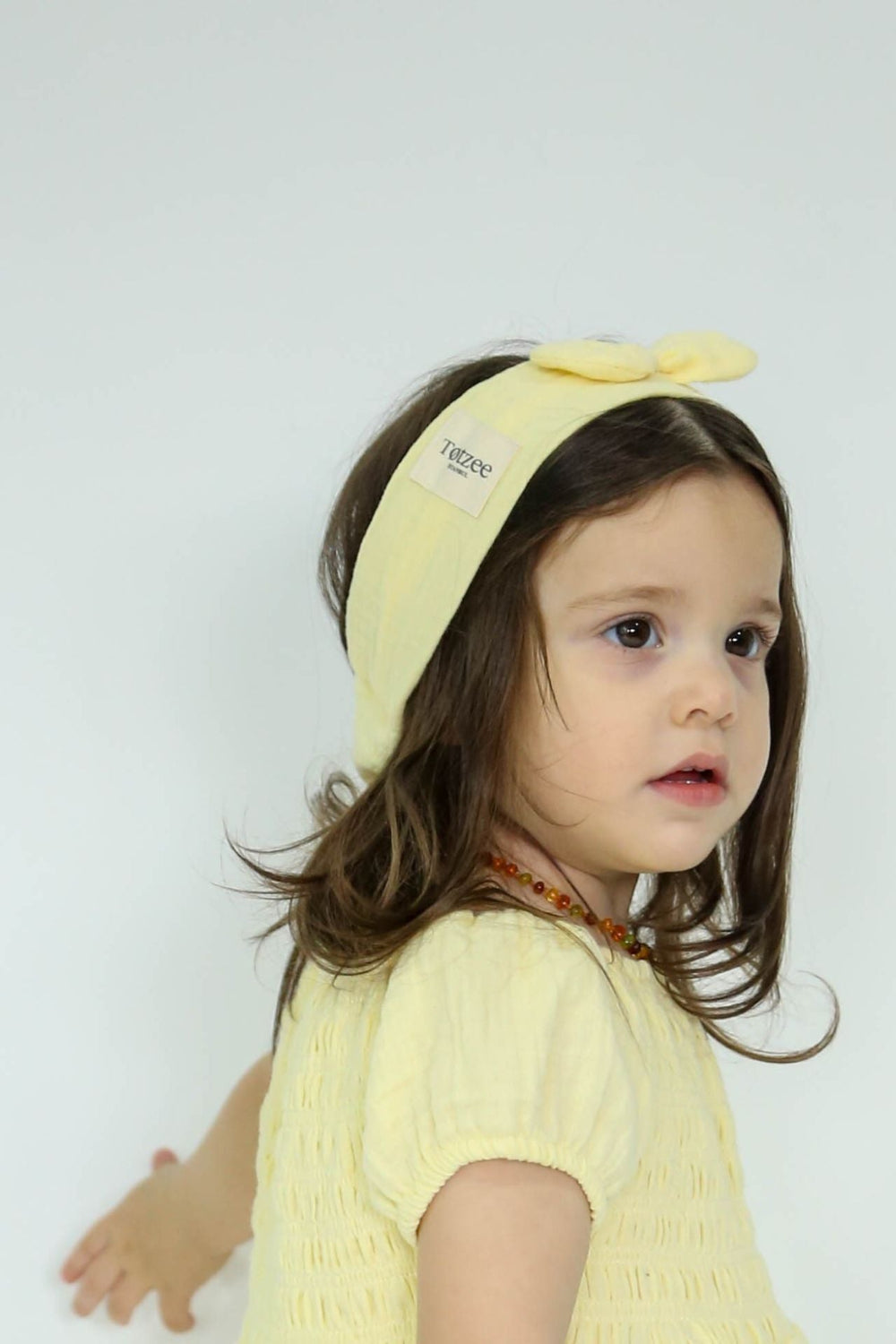 Totzee-Müslin Fiyonklu Saç Bandı Yaz Işığı-Pareo & Bandana-1-Milagron.com