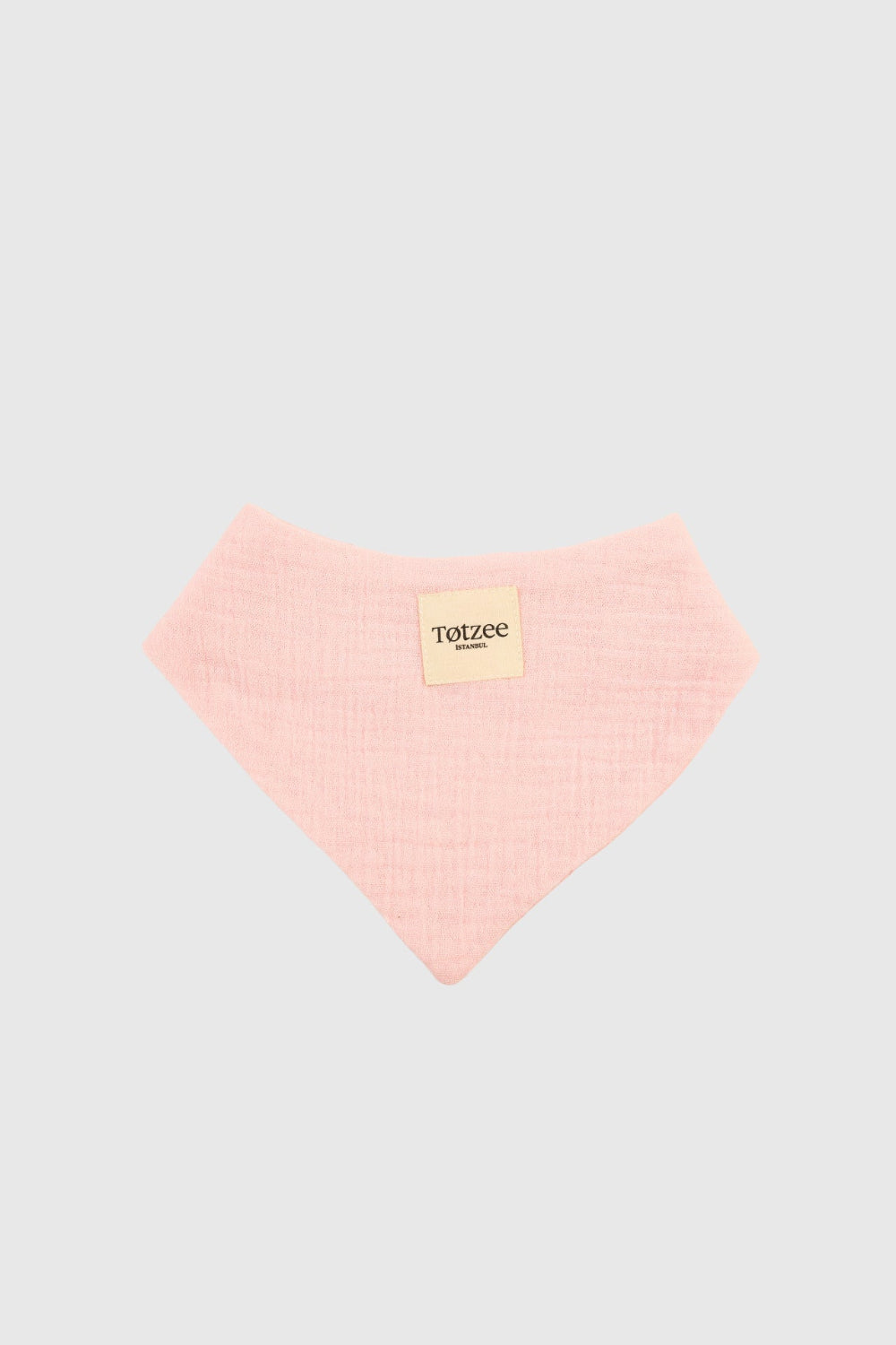 Totzee-Müslin Fular Önlük Pembe-Önlük-1-Milagron.com