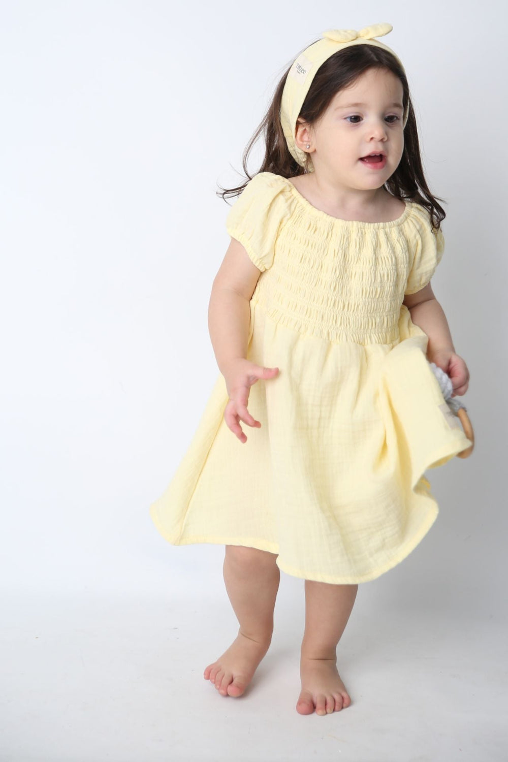 Totzee-Müslin Gipe Elbise Yaz Işığı-Elbise-1-Milagron.com