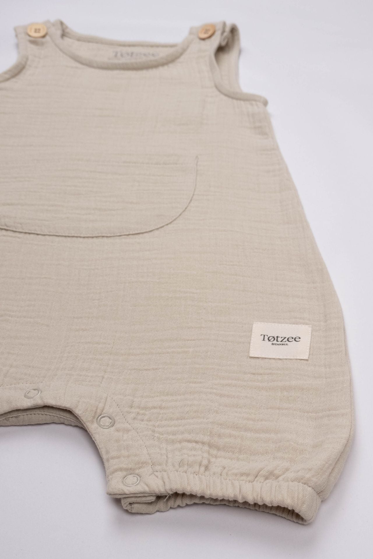 Totzee-Müslin Kanguru Cepli Salopet Ay Işığı Beji-Salopet-3-Milagron.com