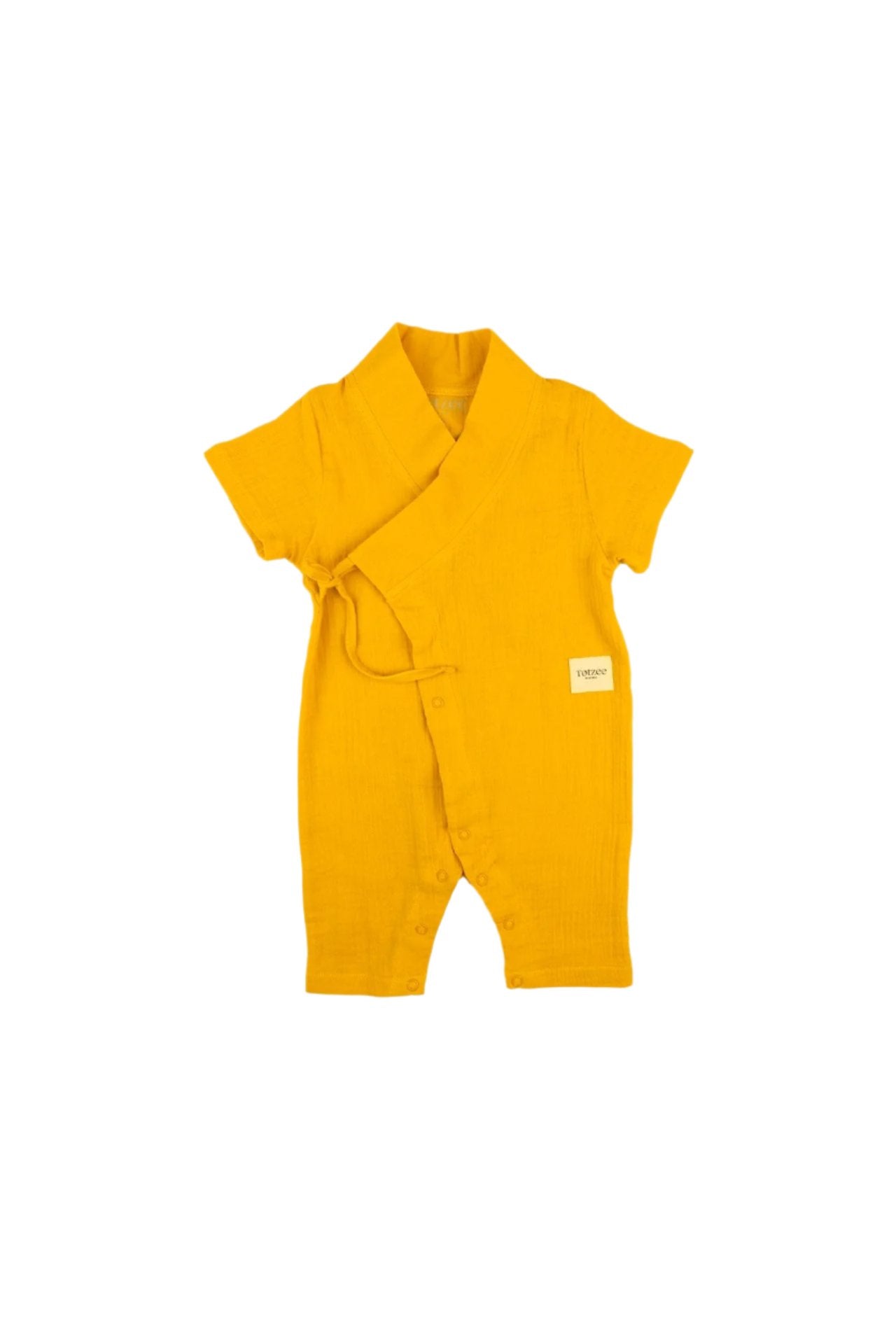 Totzee-Müslin Uzun Kimono Tulum - Sonbahar Sarısı-Çocuk Elbise & Tulum-1-Milagron.com