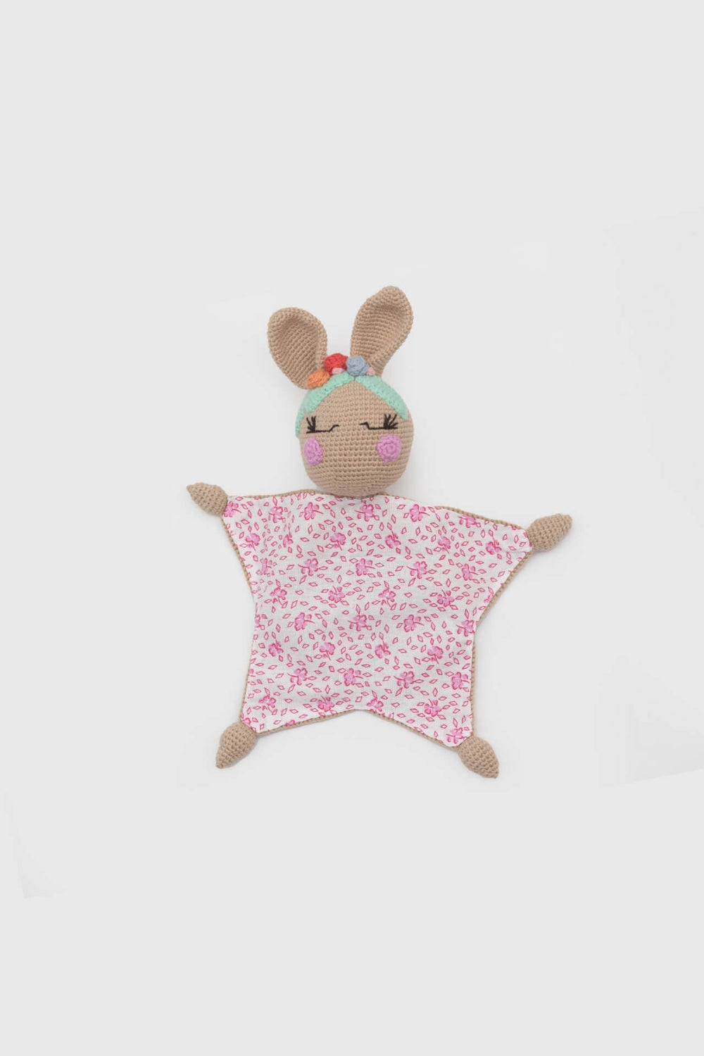 Totzee-Tavşan Uyku Arkadaşı Kahverengi & Pembe-Uyku Arkadaşı-3-Milagron.com