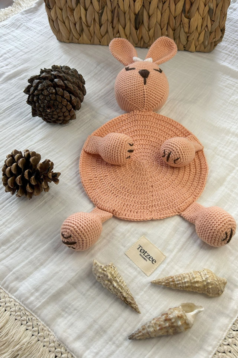 Totzee-Tavşan Uyku Arkadaşı Somon-Uyku Arkadaşı-1-Milagron.com