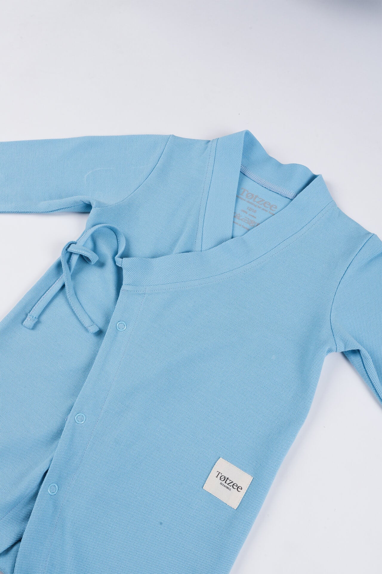 Totzee-Uzun Kimono Tulum Gökyüzü Mavisi-Çocuk Elbise & Tulum-3-Milagron.com