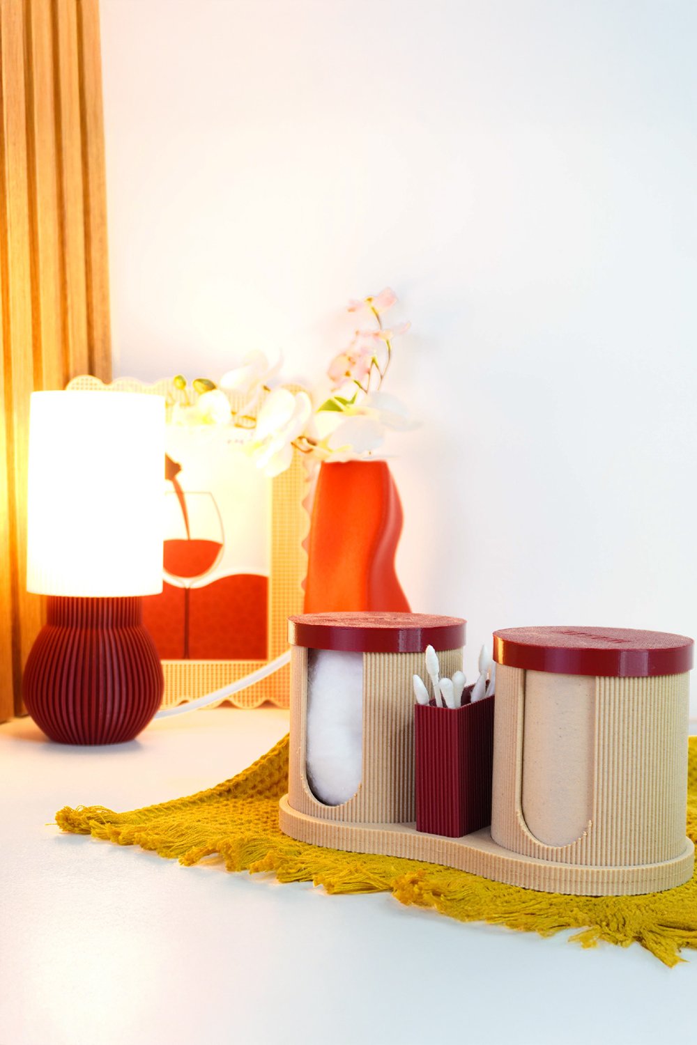 Tou Workshop-Celia Pamuk Ve Kulak Çubuğu Düzenleyici-Banyo Düzenleyicileri-4-Milagron.com