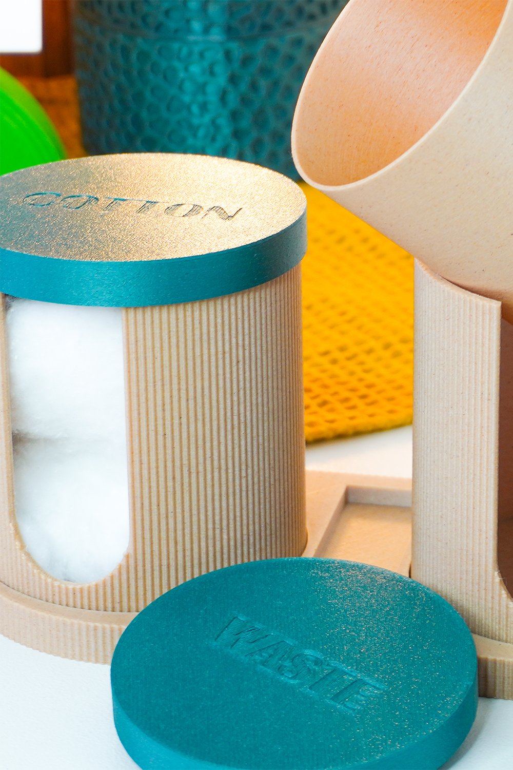 Tou Workshop-Celia Pamuk Ve Kulak Çubuğu Düzenleyici-Banyo Düzenleyicileri-5-Milagron.com