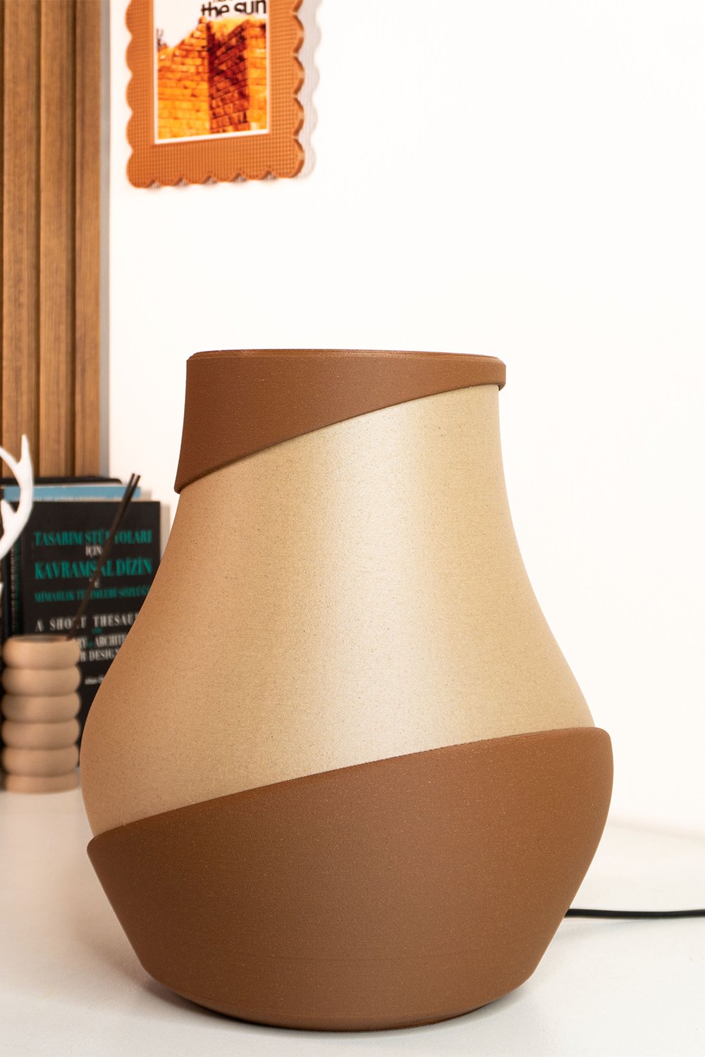 Tou Workshop-İgnis Ahşap Yer Lambası-Dekoratif Aydınlatma-6-Milagron.com