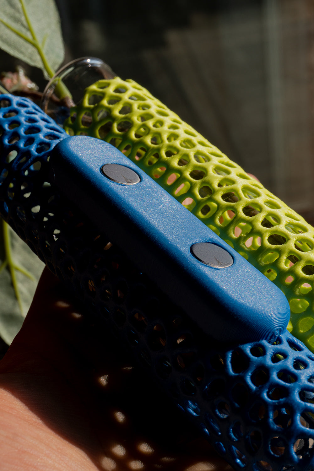 Velin Cam Tüp Mıknatıslı Vazo - 3