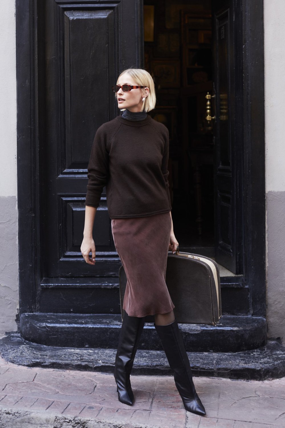 Towdoo-Dandelion – Kemer Köprülü Etek - Kahve-Etek-1-Milagron.com