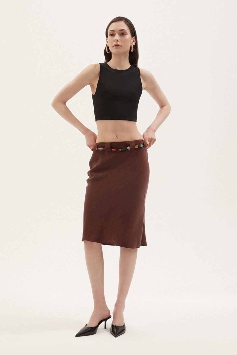 Towdoo-Dandelion – Kemer Köprülü Etek - Kahve-Etek-2-Milagron.com